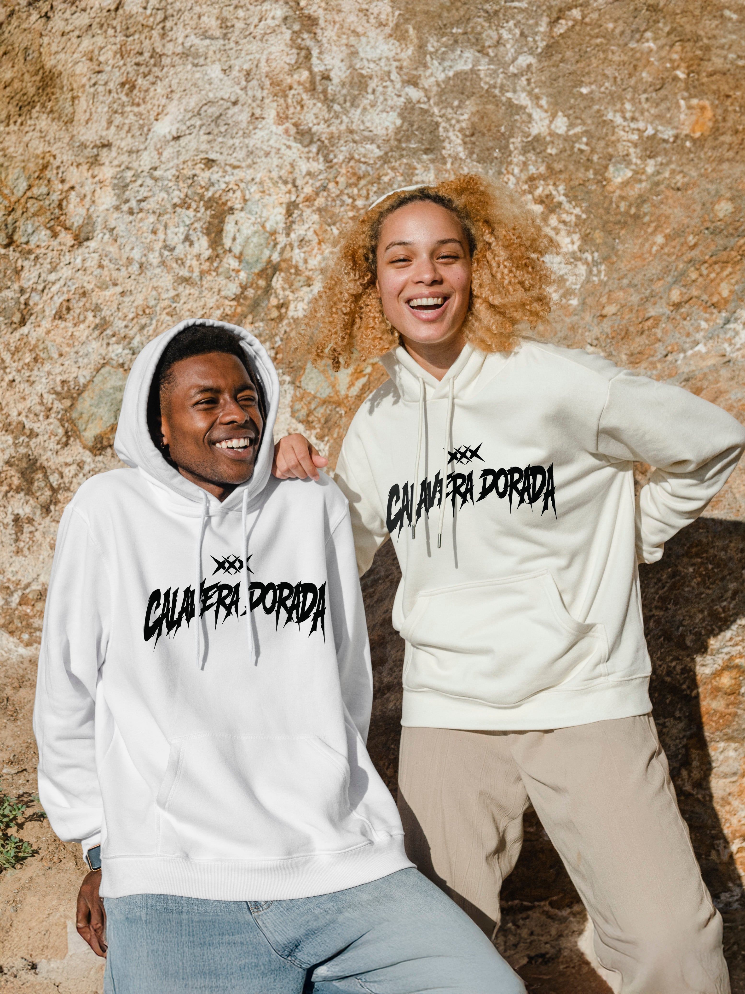 Calavera Dorada Pullover Hoodie