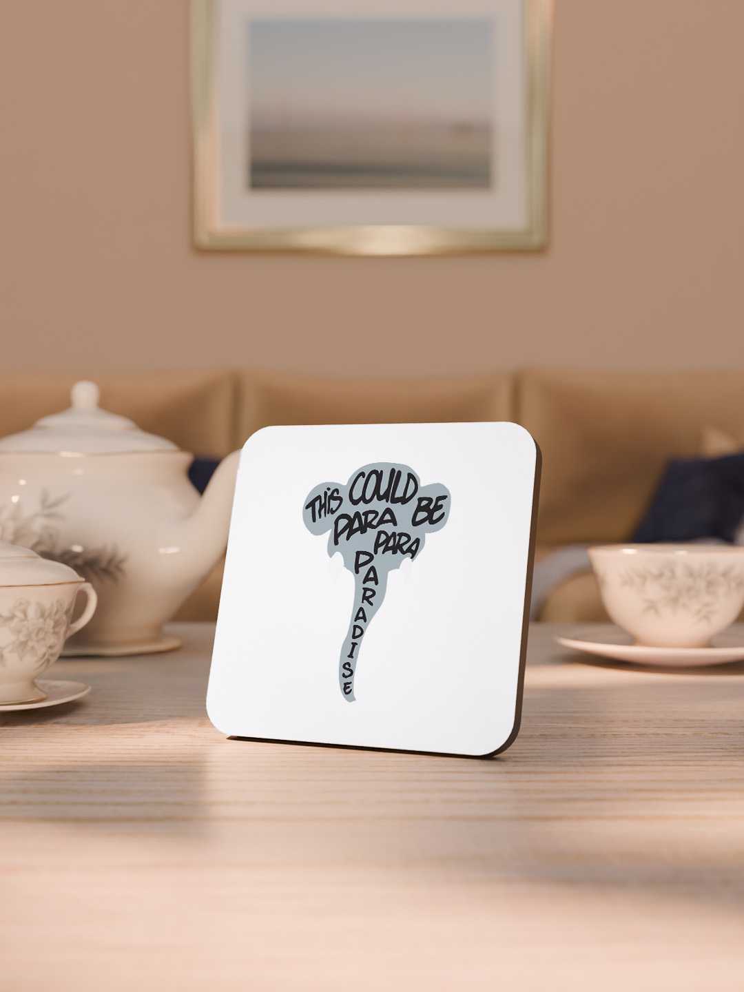 Coldplay Graphic Coasters - Pack of 6