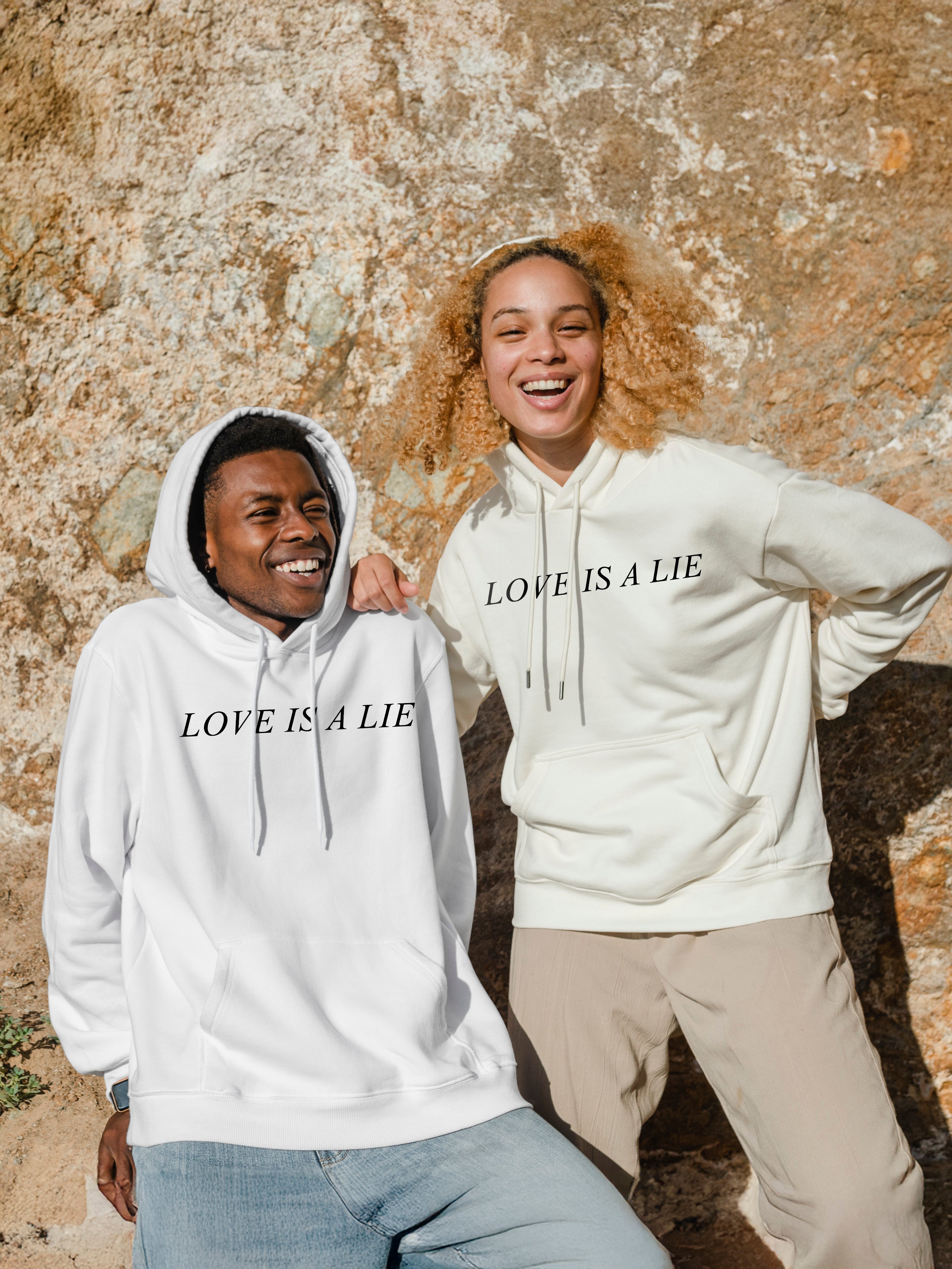Love is a Lie Pullover Hoodie