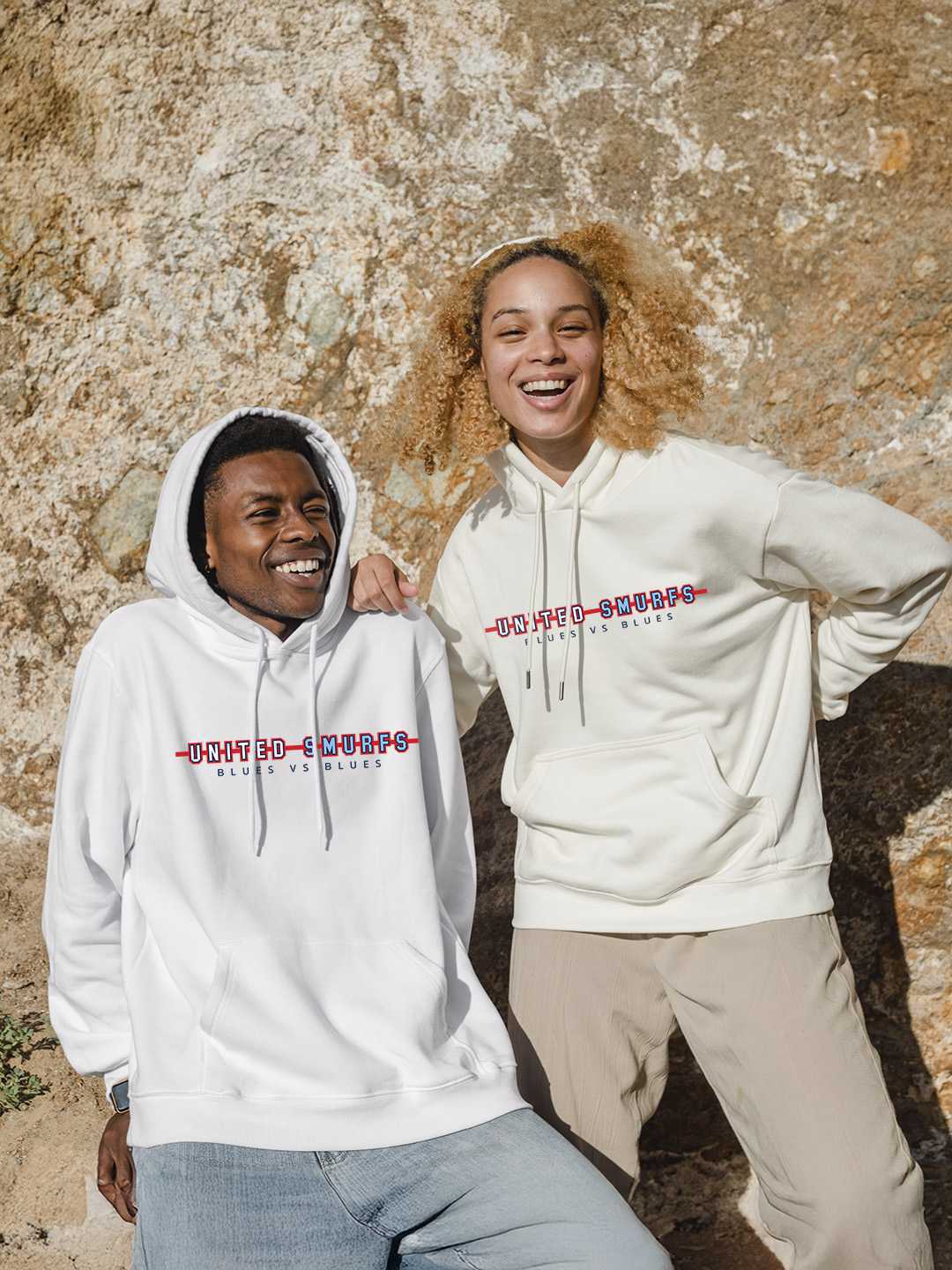 United Smurfs Pullover Hoodie