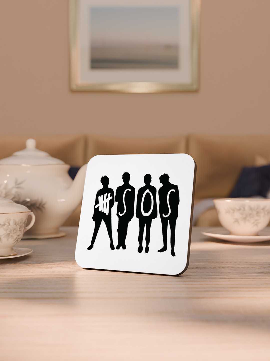 5 Seconds of Summer Graphic Coasters - Pack of 6