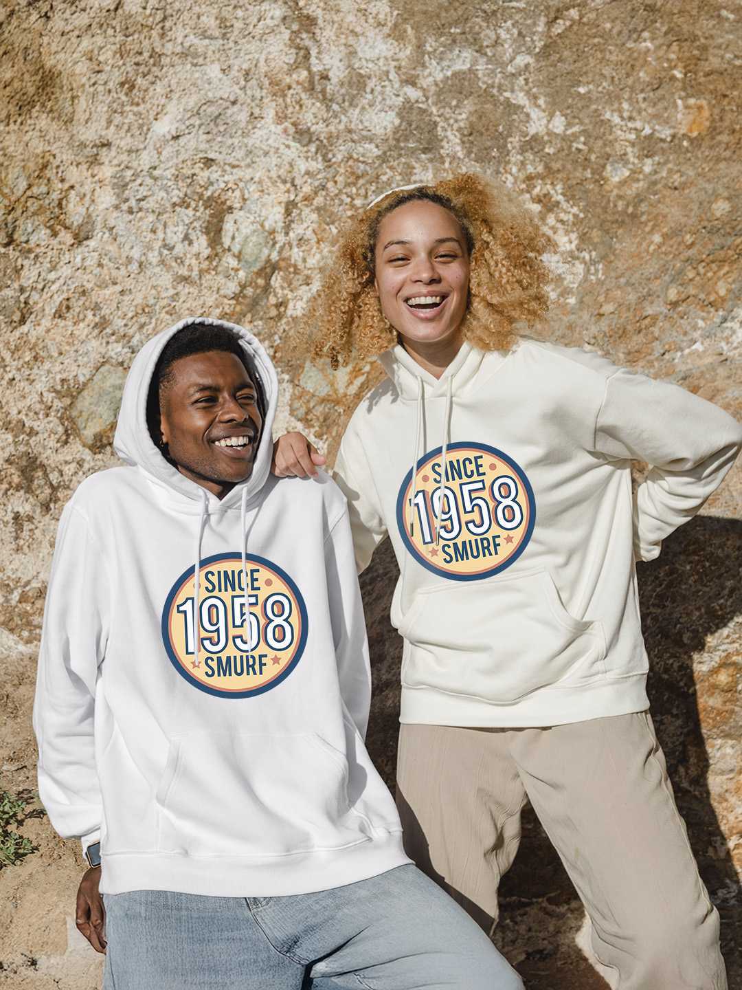 S-POP Smurfs Pullover Hoodie