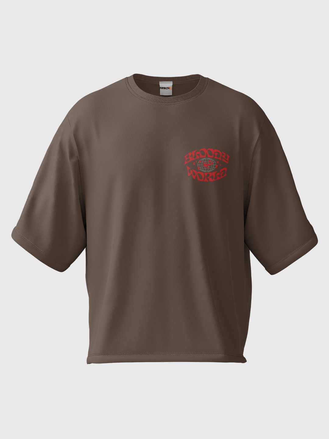 Bloody World Oversized Tee