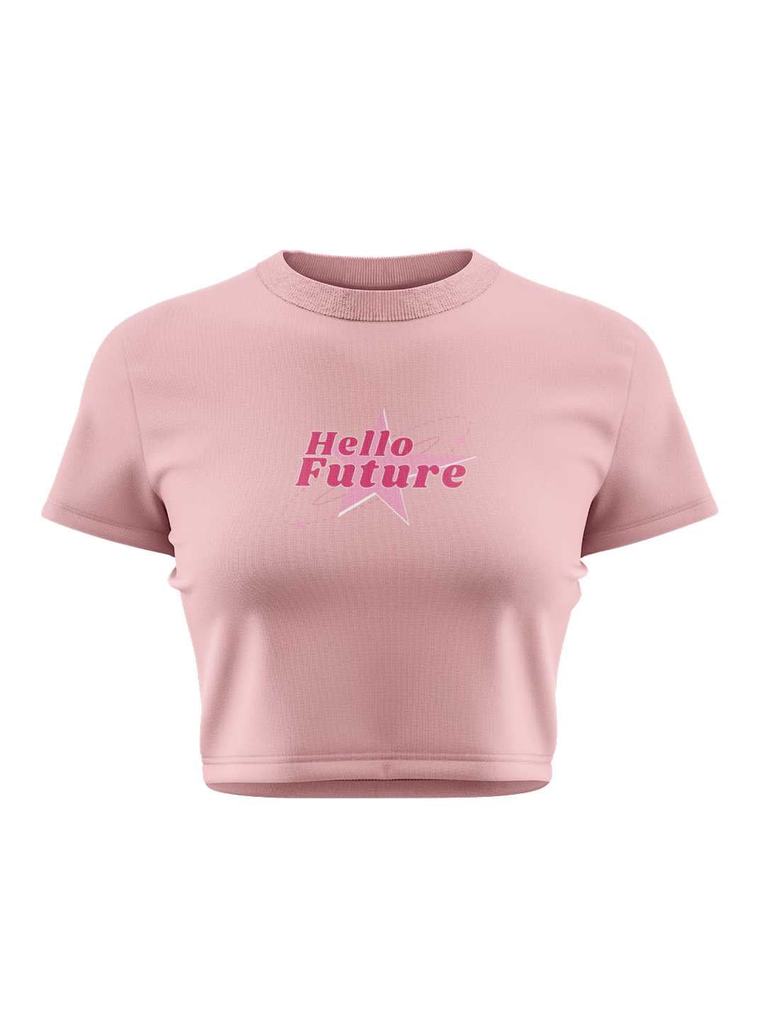 Hello Future Graphic Baby Tee