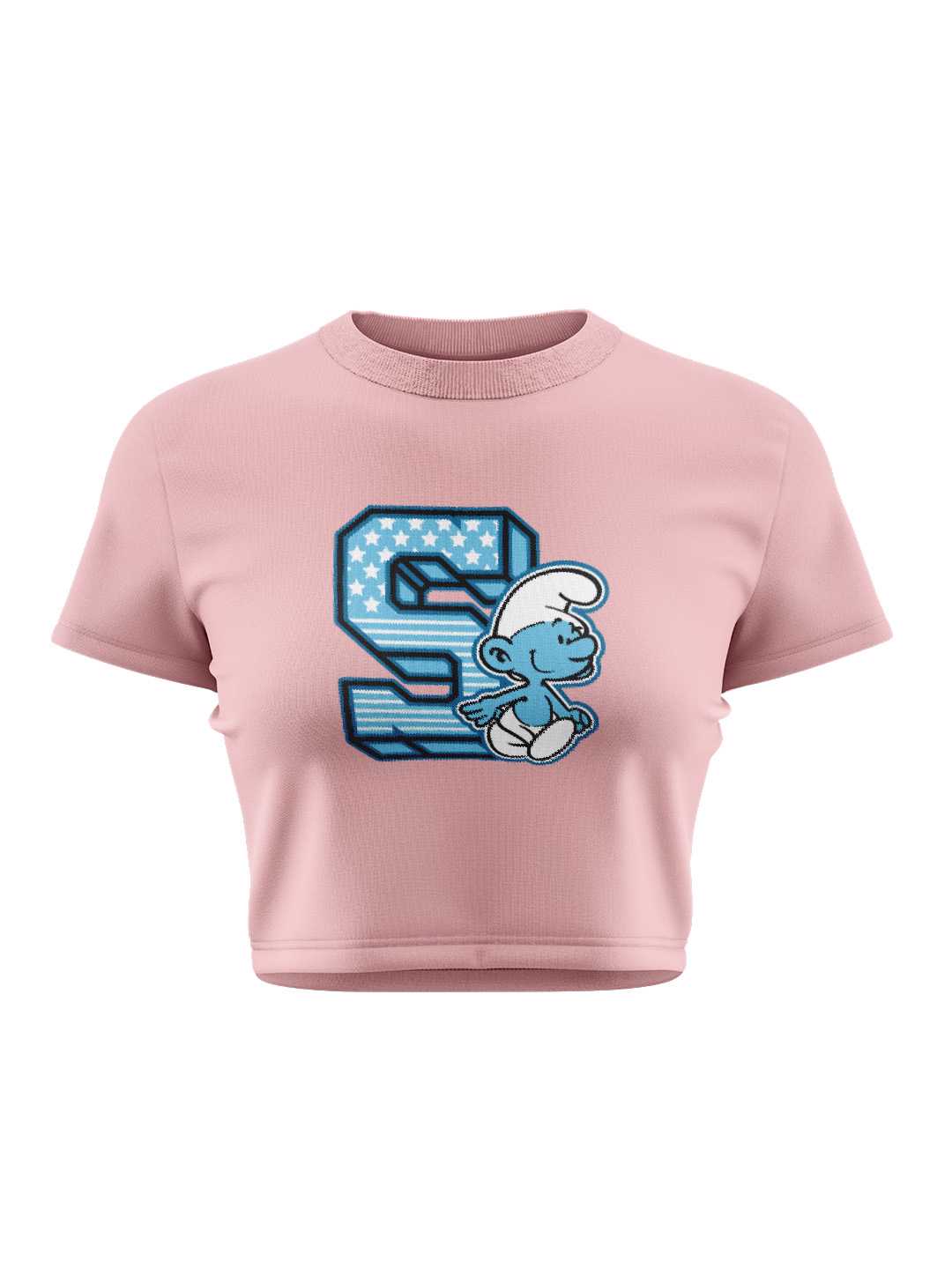 S for Smurf Graphic Baby Tee