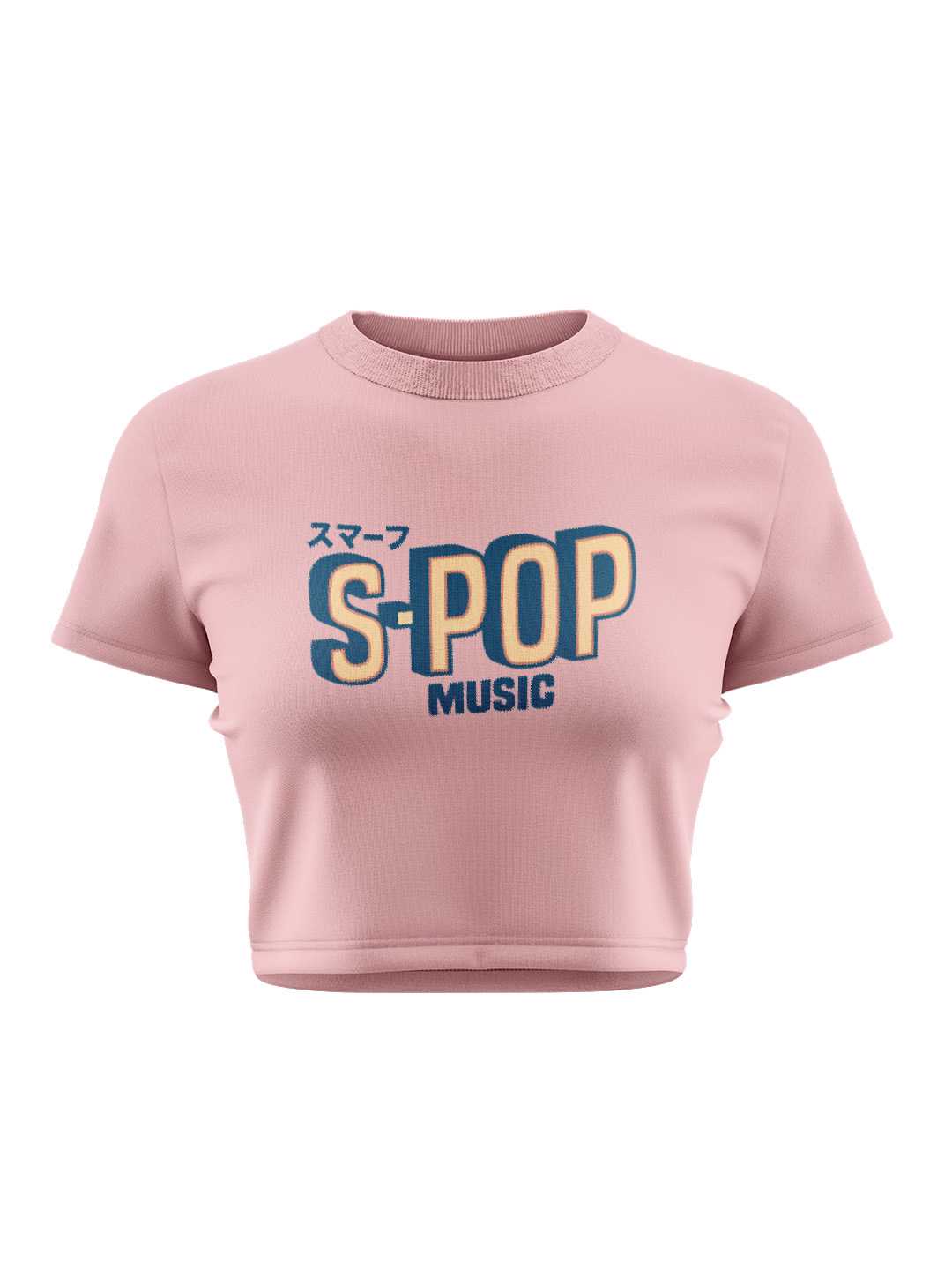 S-Pop Smurfs Graphic Baby Tee