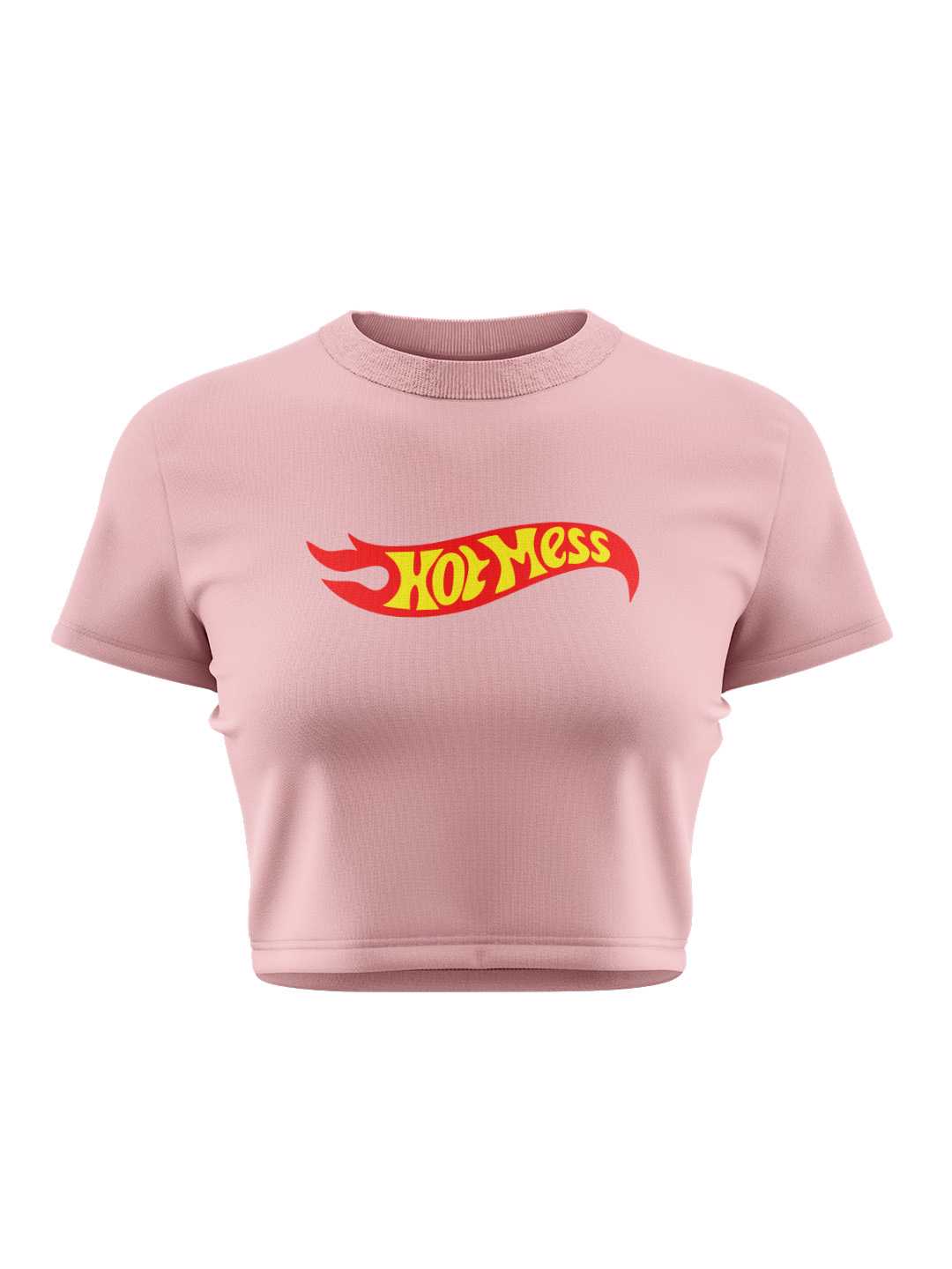 Hot Mess Graphic Baby Tee