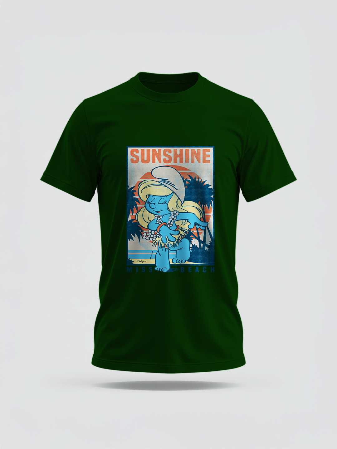 Miss Beach Sunshine Regular Graphic Tee