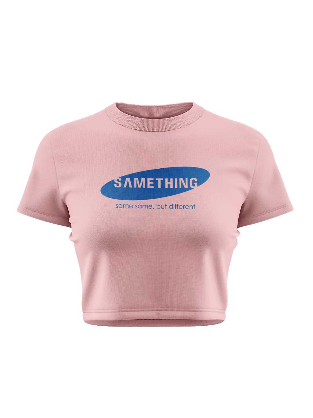 Samething Graphic Baby Tee