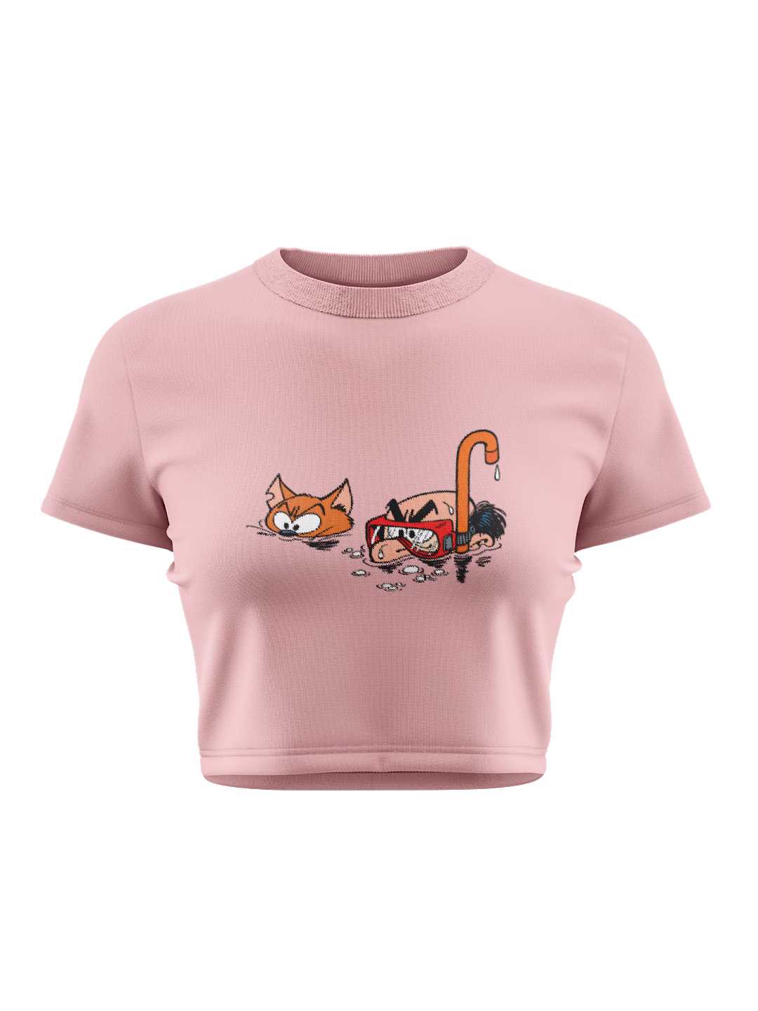 Azreal & Gargamel Graphic Baby Tee