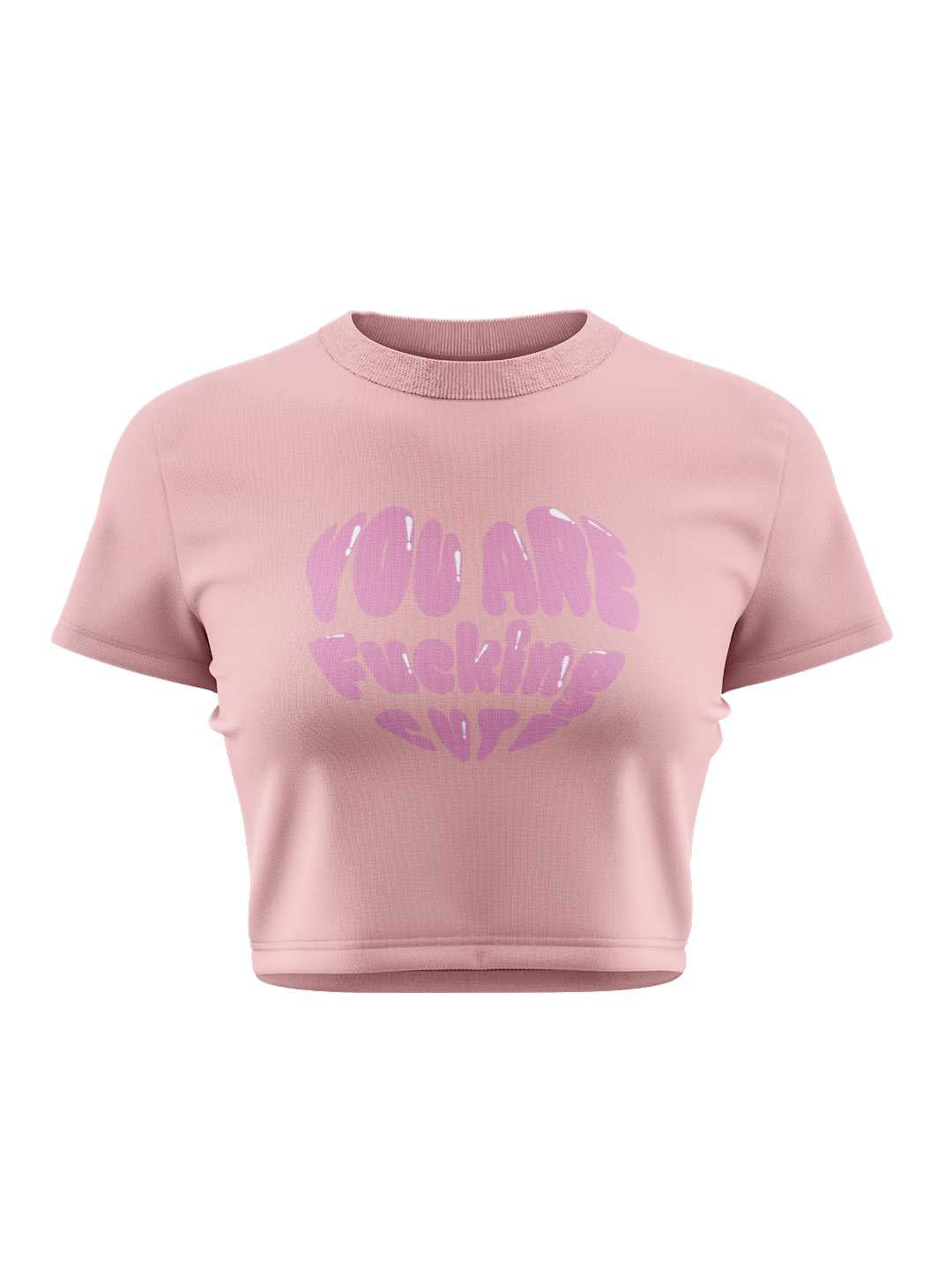 You are Fu** Cute Graphic Baby Tee