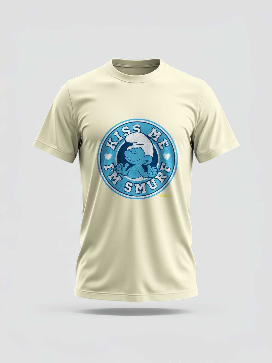 Kiss Me Smurf Unisex Regular Tee