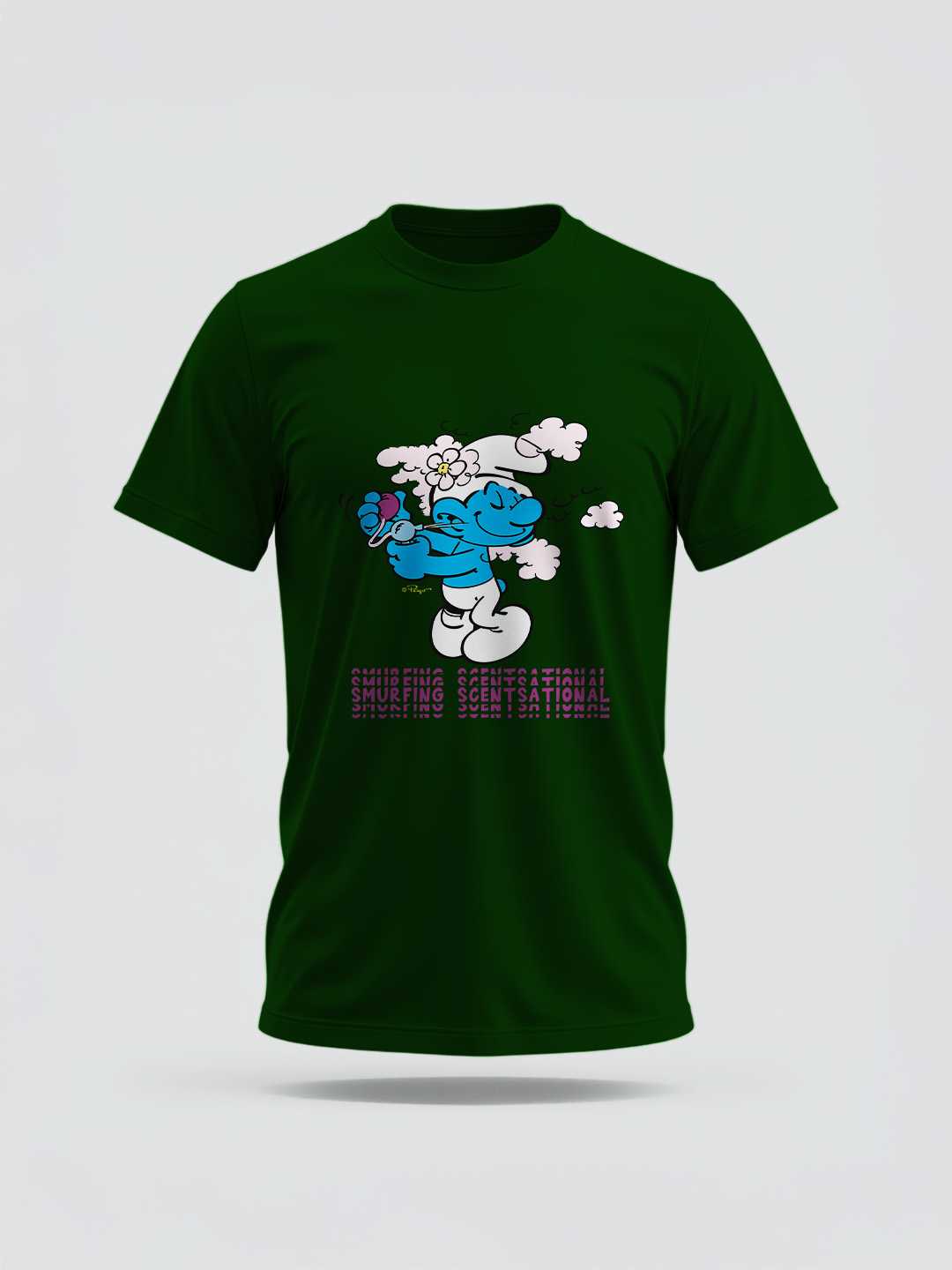Scentsational Smurfs Regular Graphic Tee
