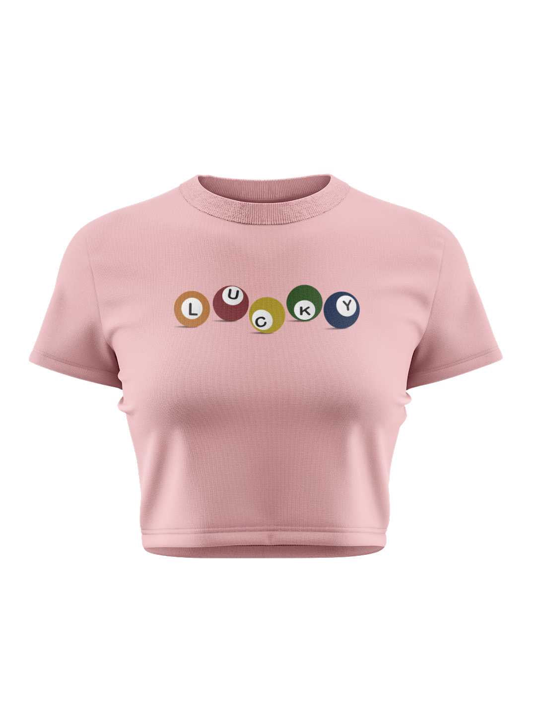 Lucky Snooker Graphic Baby Tee