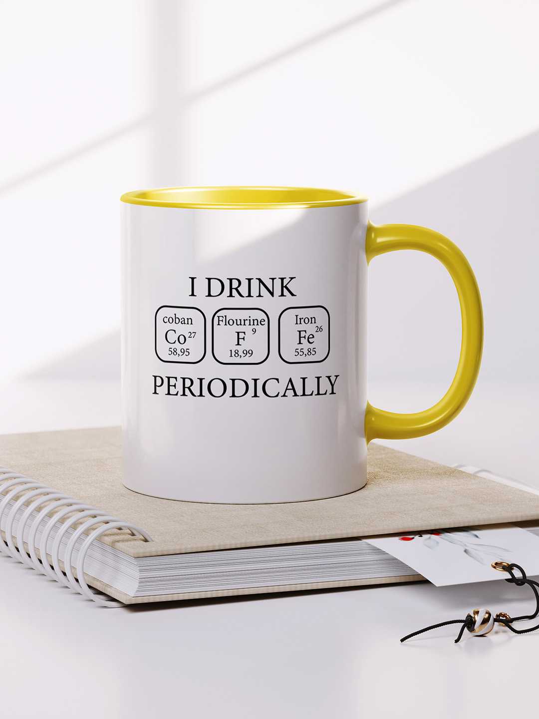 I DRINK PERIODORICALLY Graphic Printed Ceramic Mug