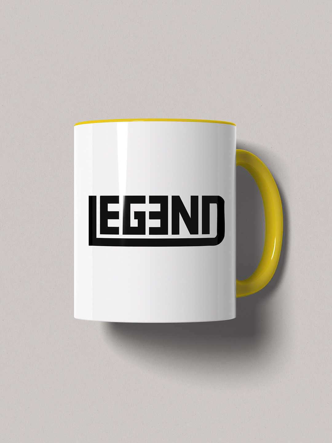 LEGEND Graphic Printed Ceramic Mug