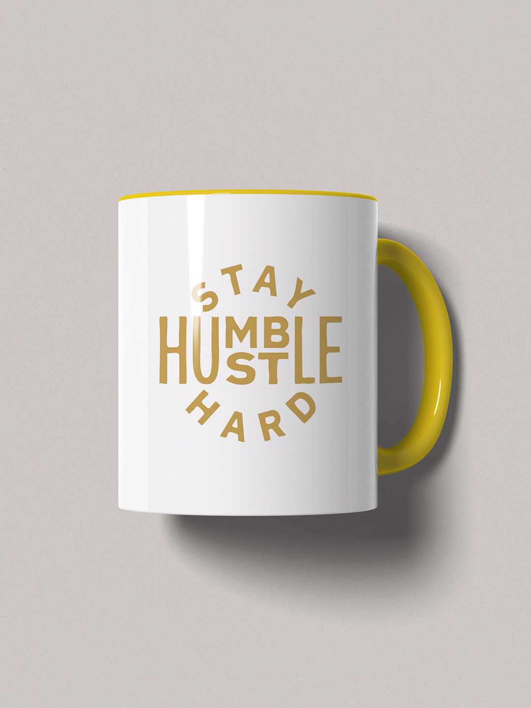 STAY HUMBLE Graphic Printed Ceramic Mug