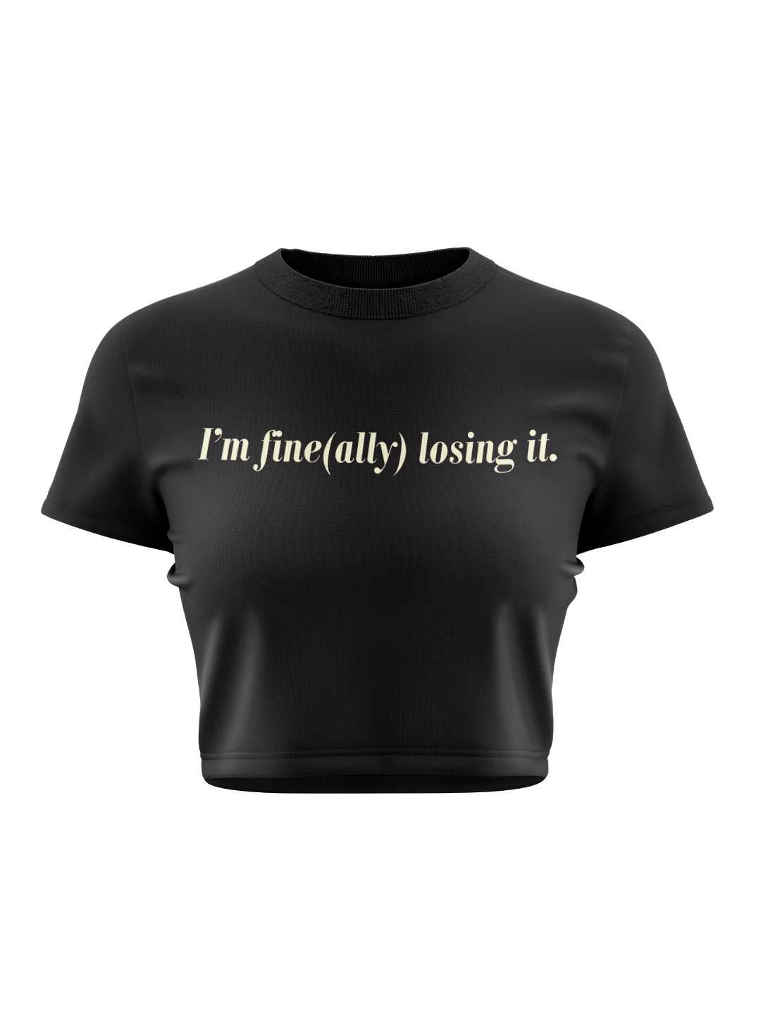 Finally Loving It Graphic Baby Tee