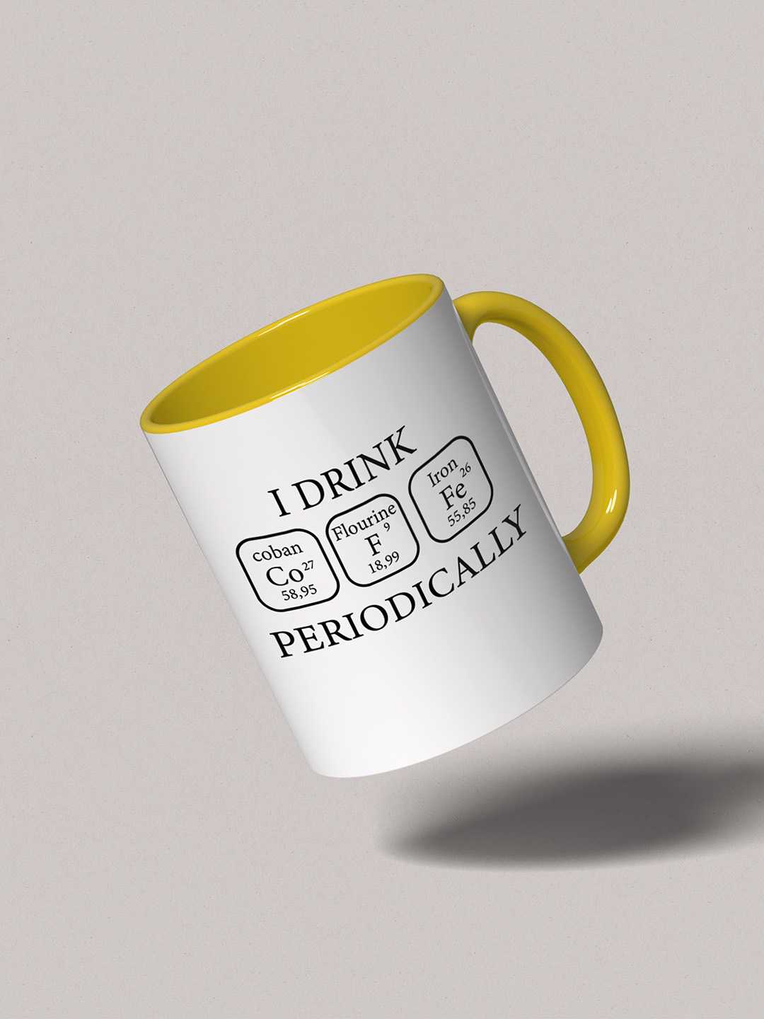 I DRINK PERIODORICALLY Graphic Printed Ceramic Mug
