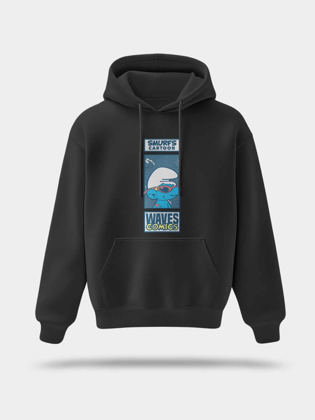 Surfer Smurfs Pullover Hoodie
