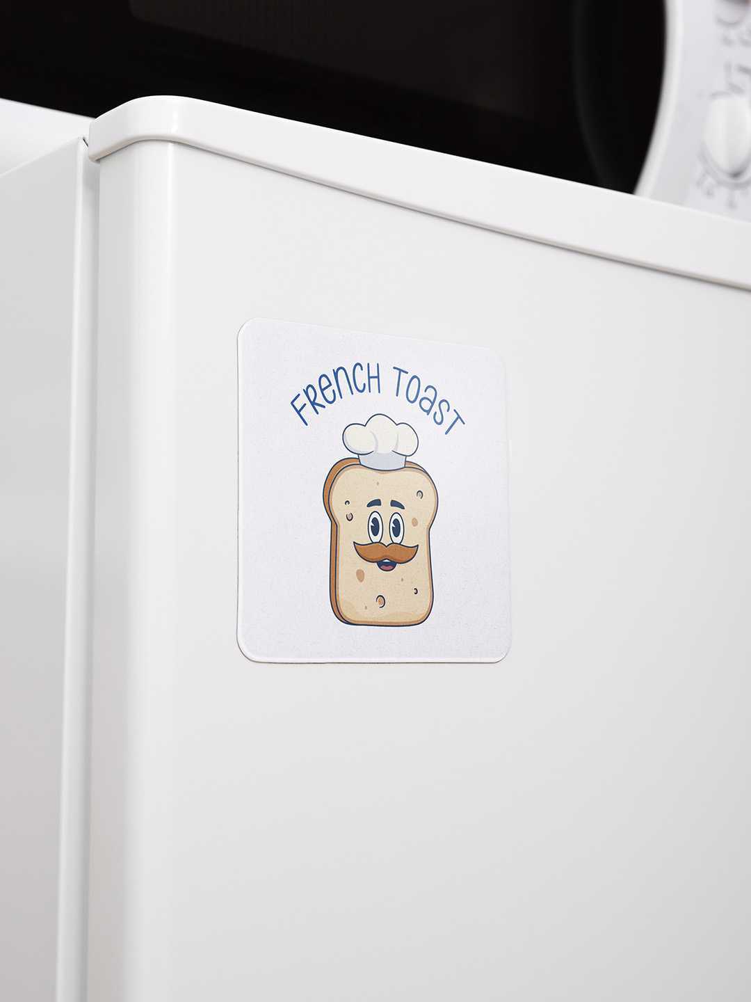French Toast Graphic Fridge Magnet