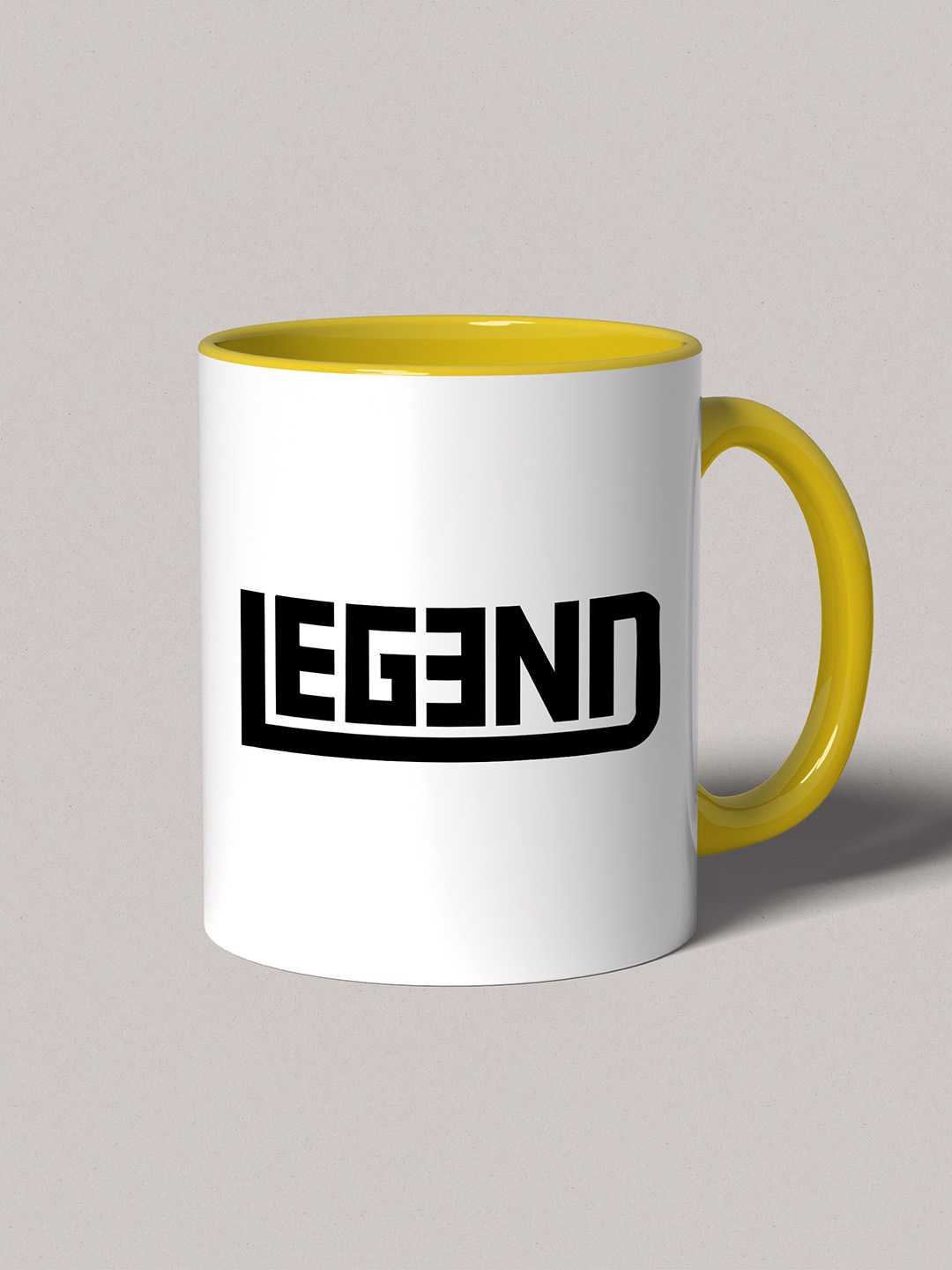 LEGEND Graphic Printed Ceramic Mug