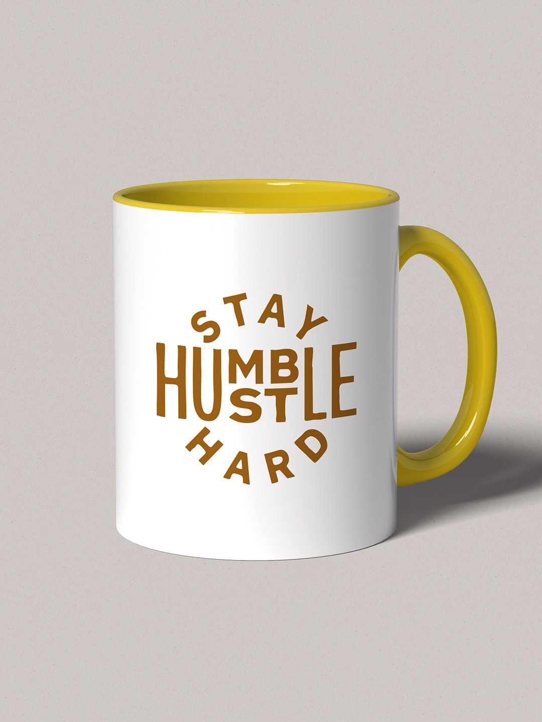 STAY HUMBLE Graphic Printed Ceramic Mug