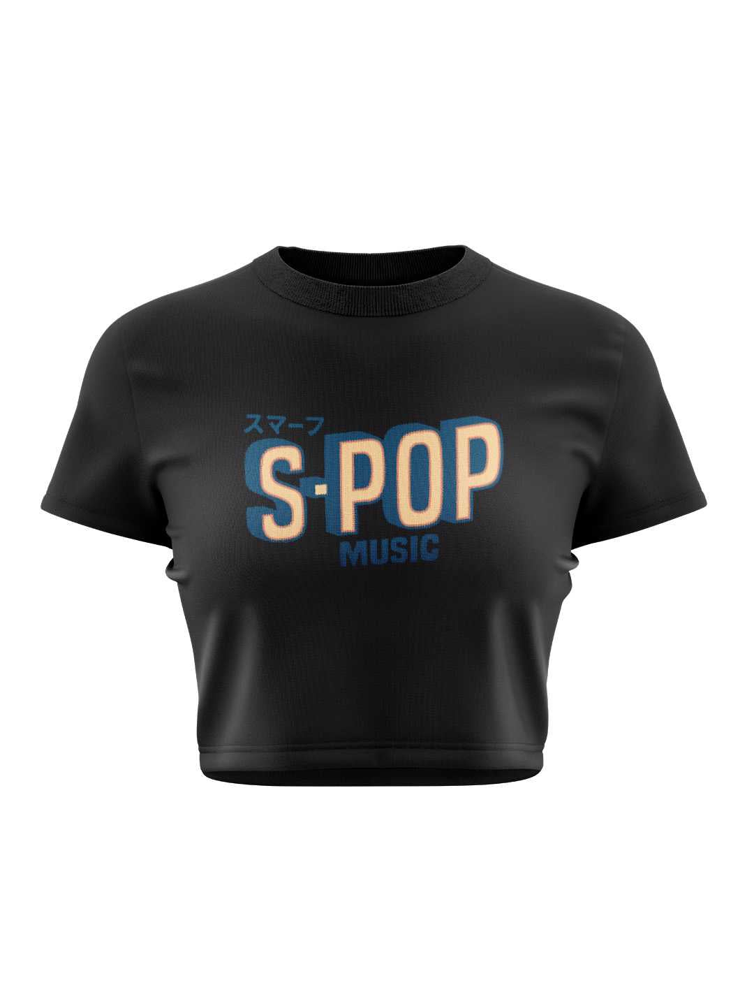 S-Pop Smurfs Graphic Baby Tee