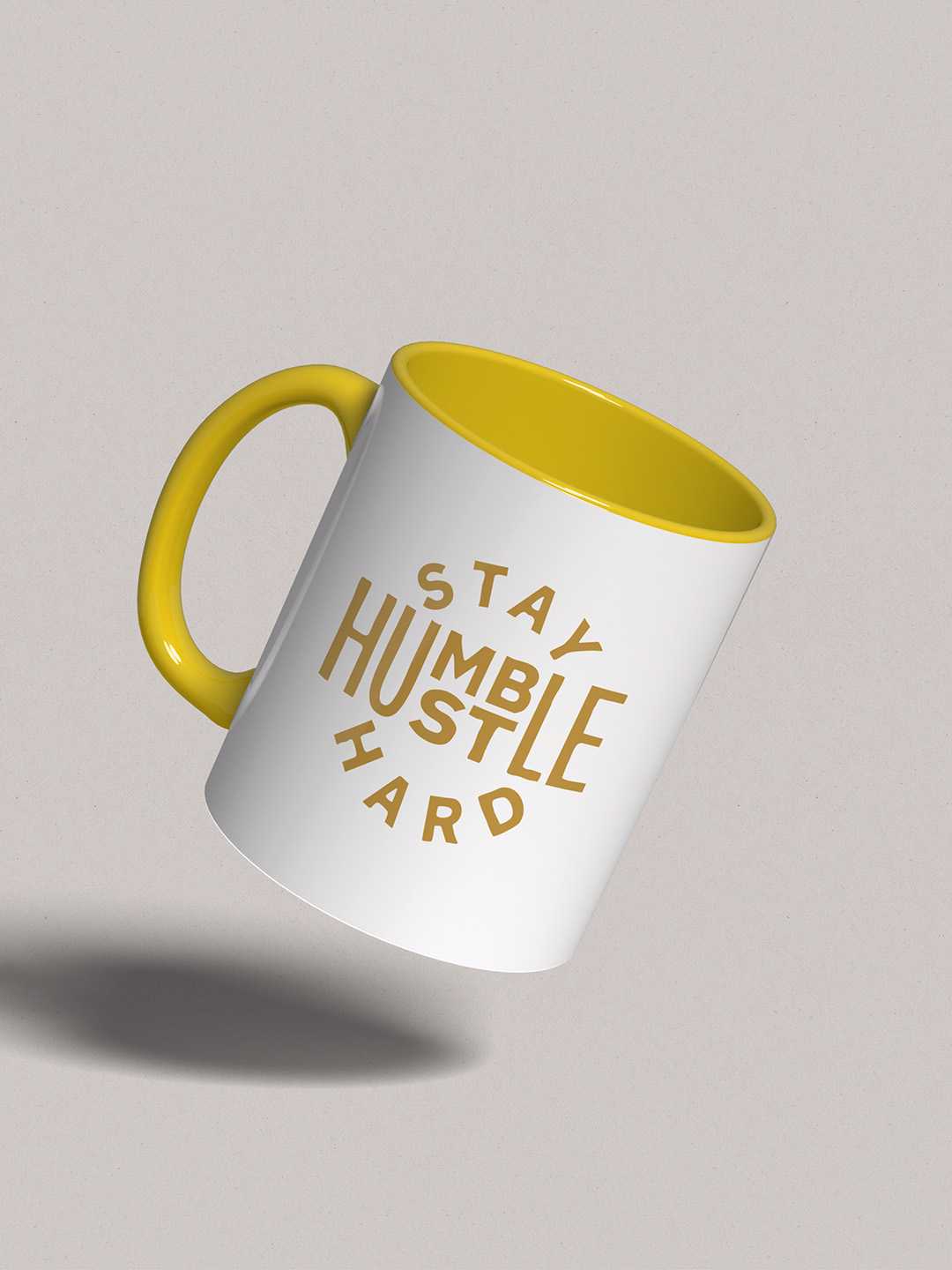 STAY HUMBLE Graphic Printed Ceramic Mug
