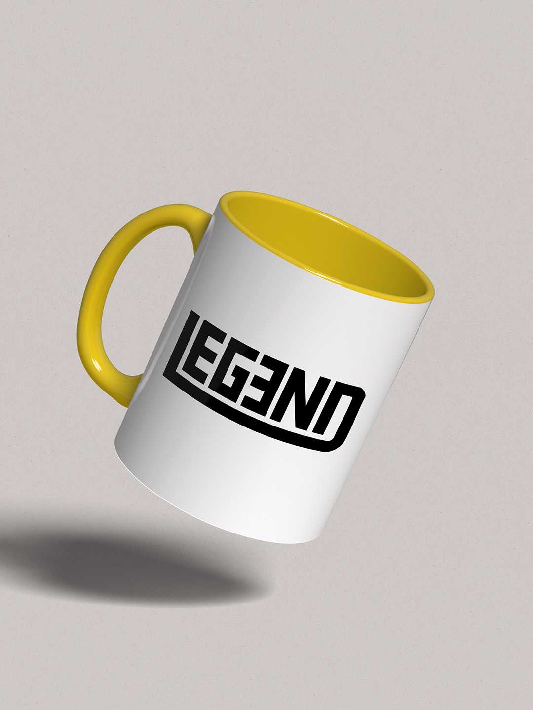LEGEND Graphic Printed Ceramic Mug