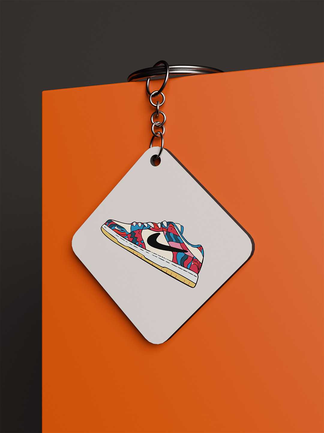 Shoe Fashion Graphic Keychain