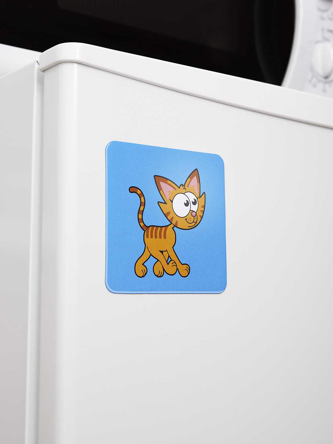 Cat Graphic Fridge Magnet
