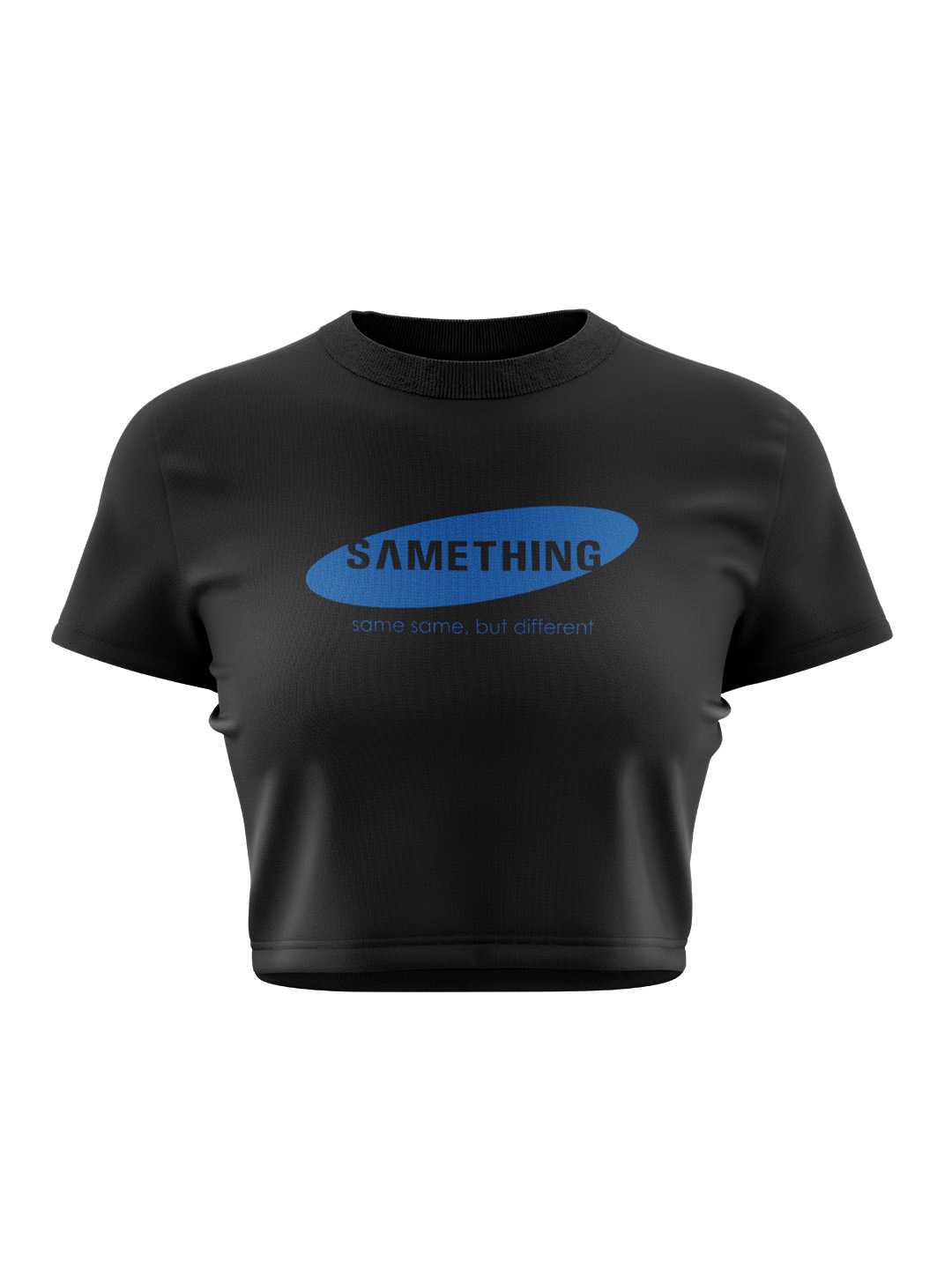 Samething Graphic Baby Tee