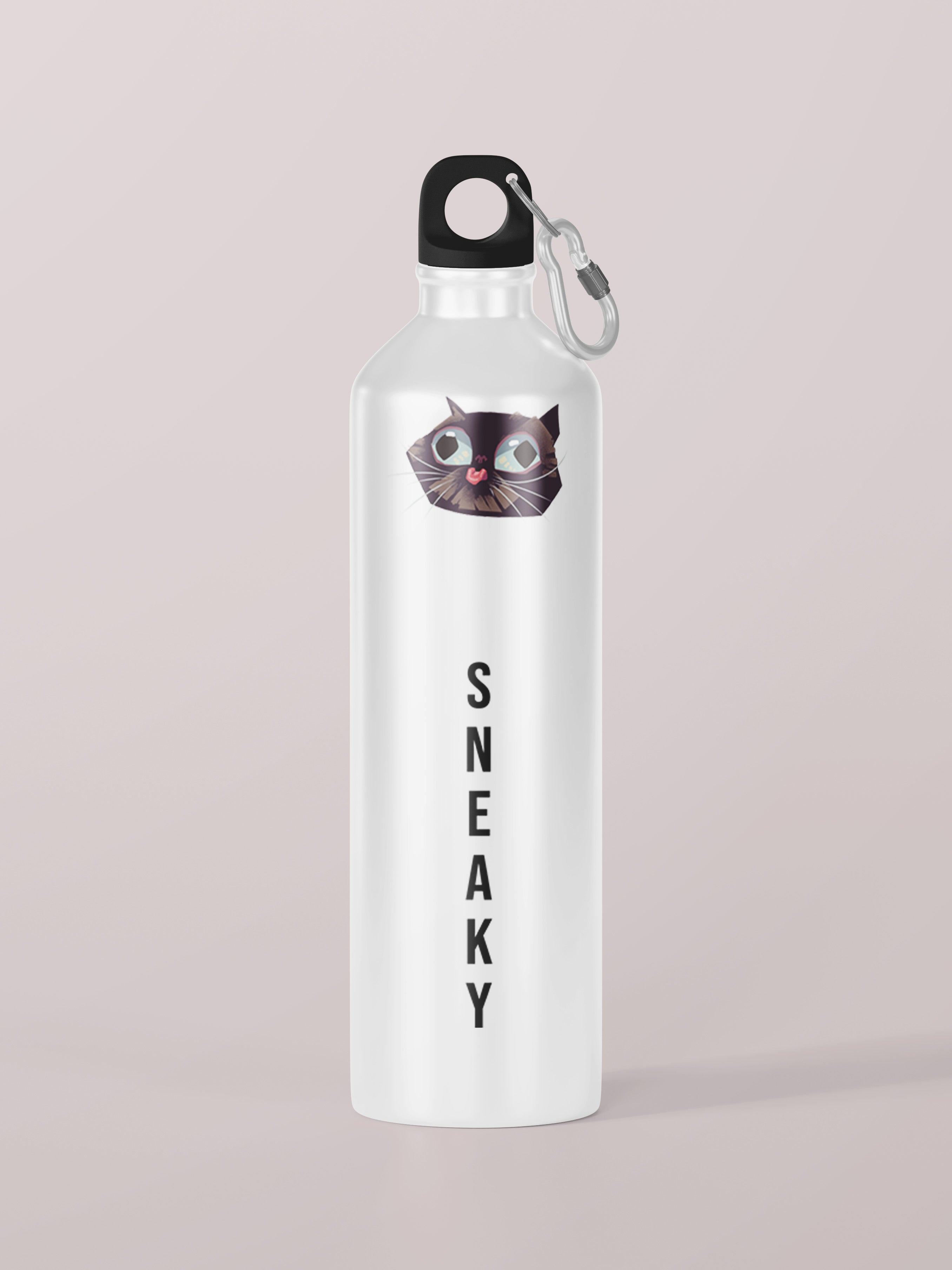Sneaky Graphic Metal Bottle