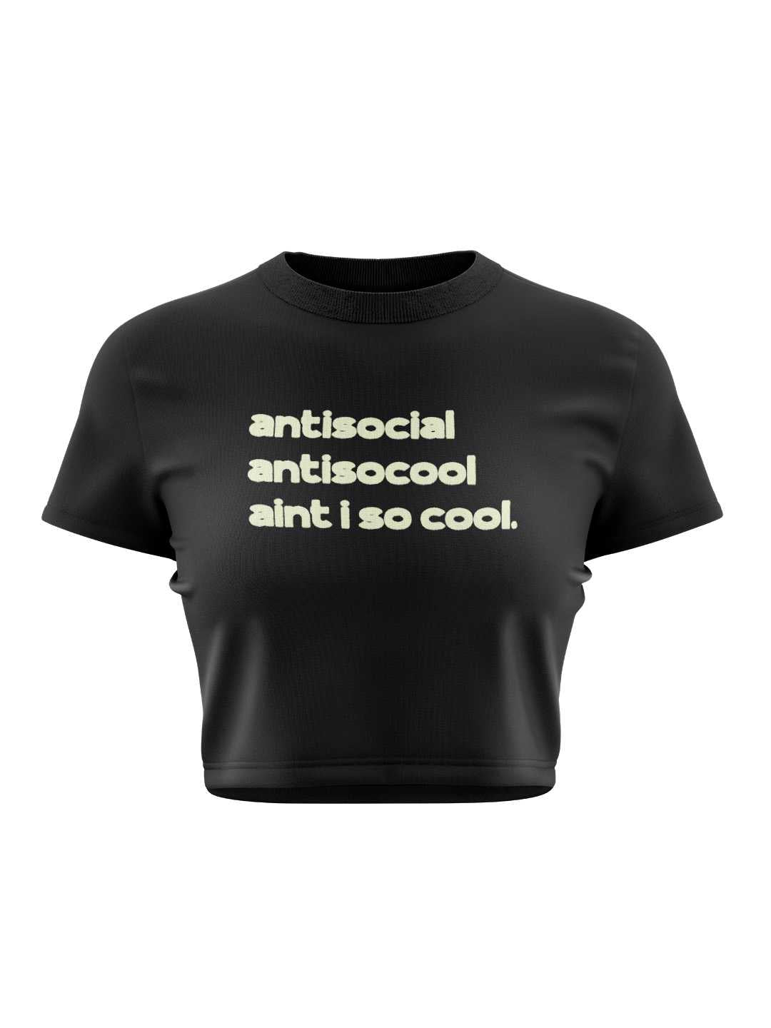 Anti-So-Cool Average Graphic Baby Tee