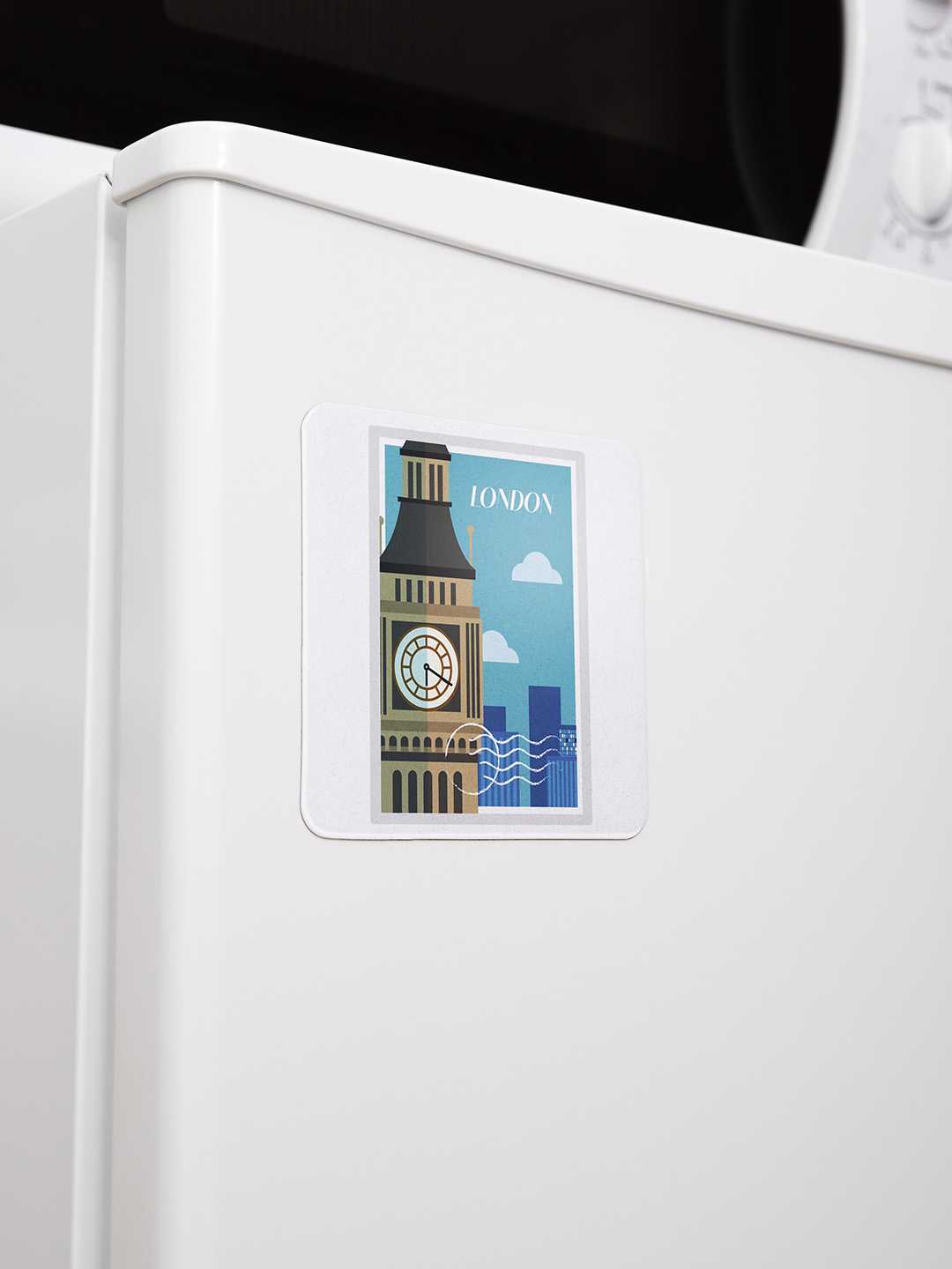 London Graphic Fridge Magnet