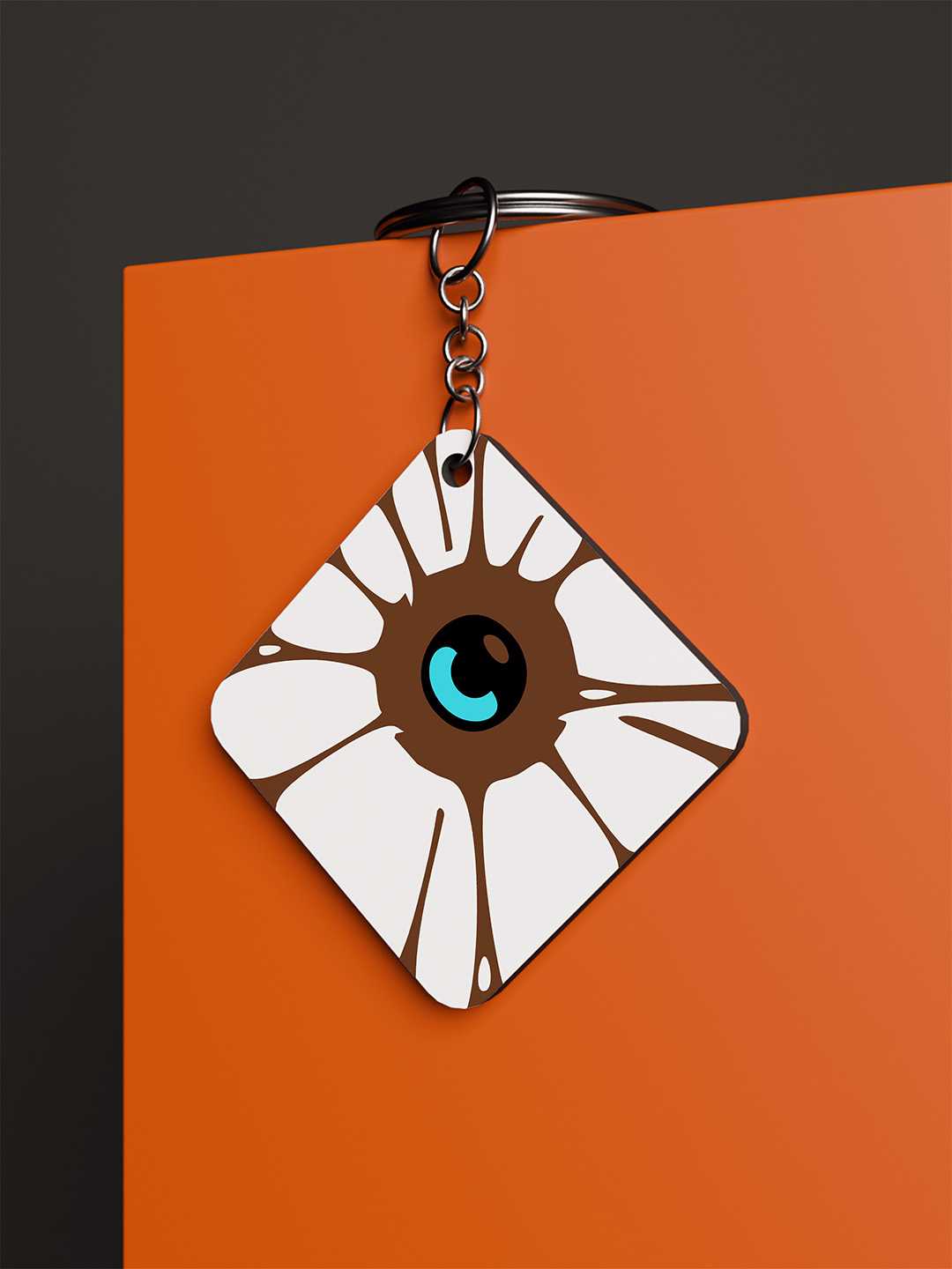 Eyeconic Graphic Keychain