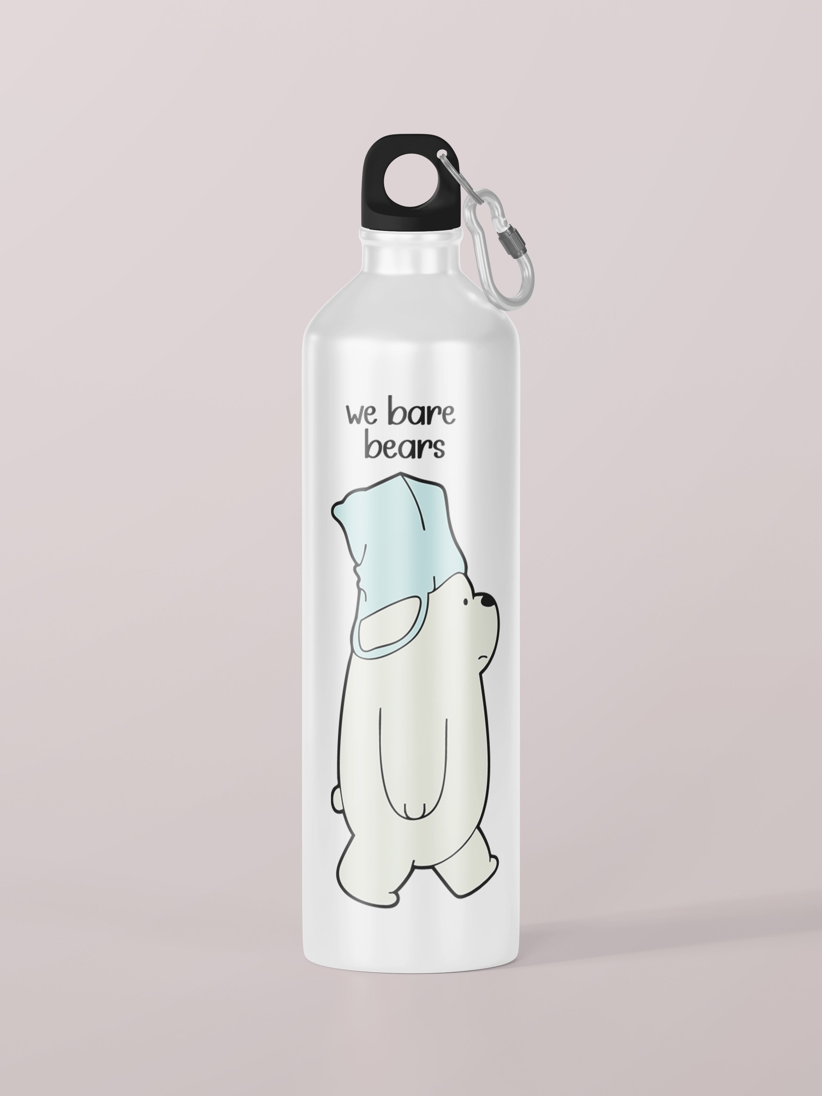 Bears Graphic Metal Bottle
