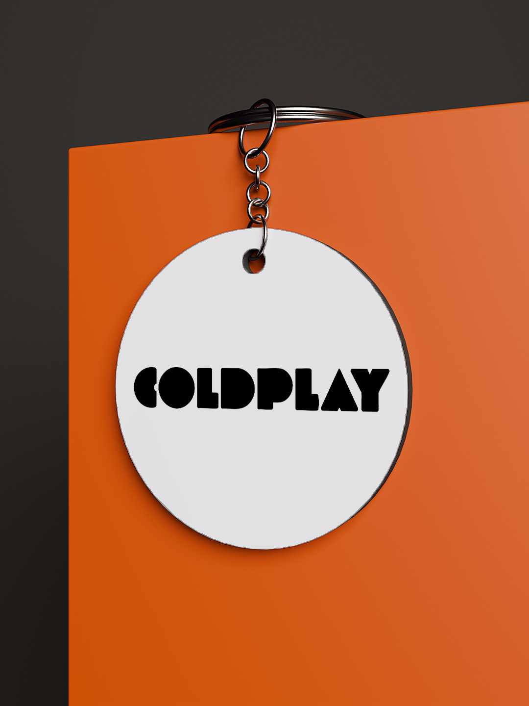 Coldplay Graphic Keychain