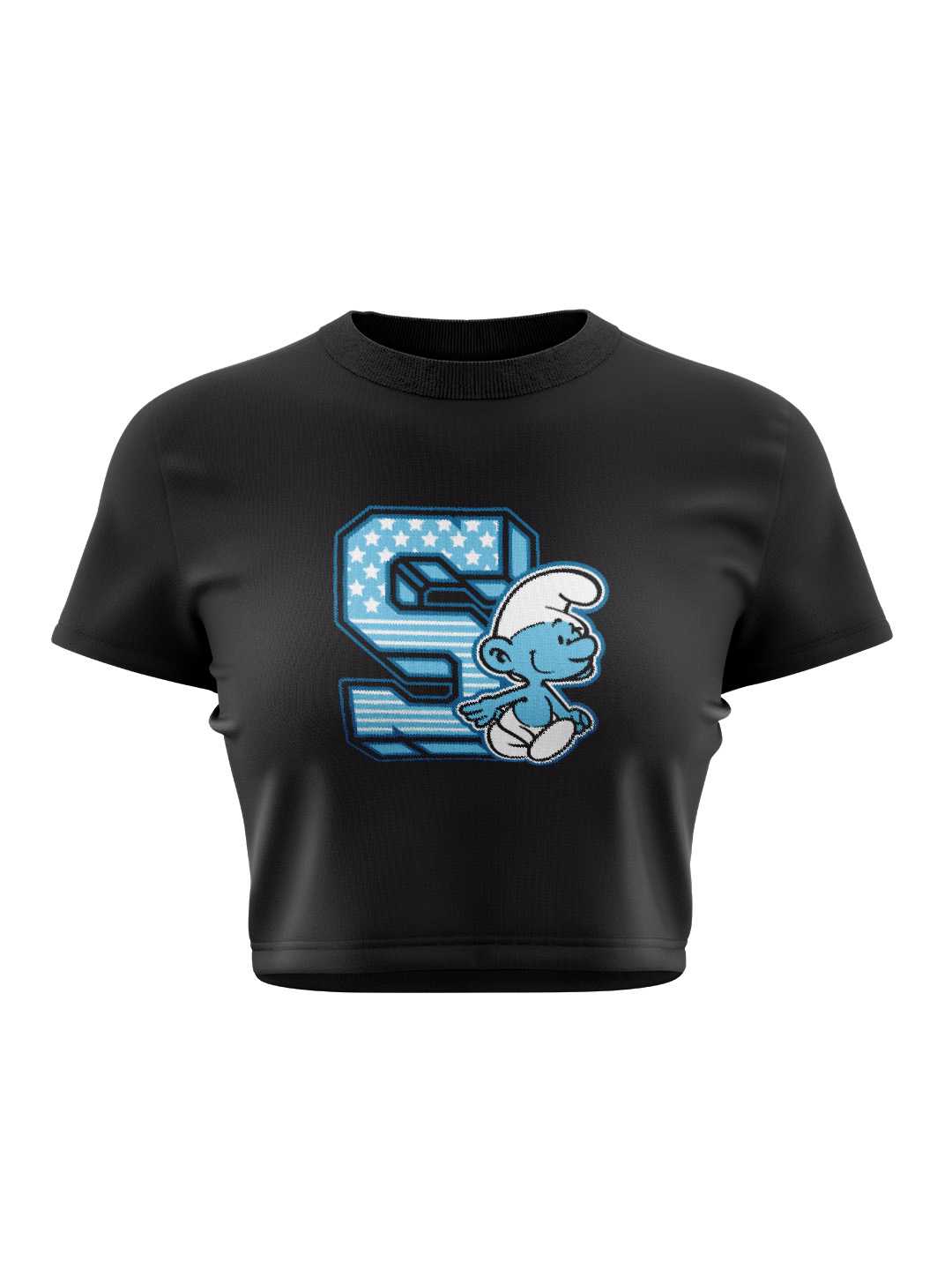 S for Smurf Graphic Baby Tee