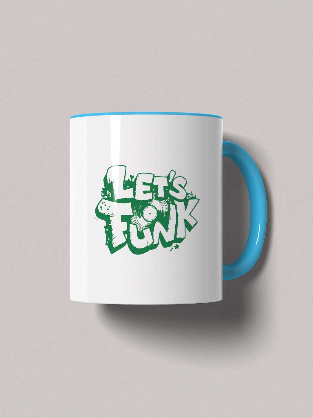 Let's Funk Music Ceramic Mug