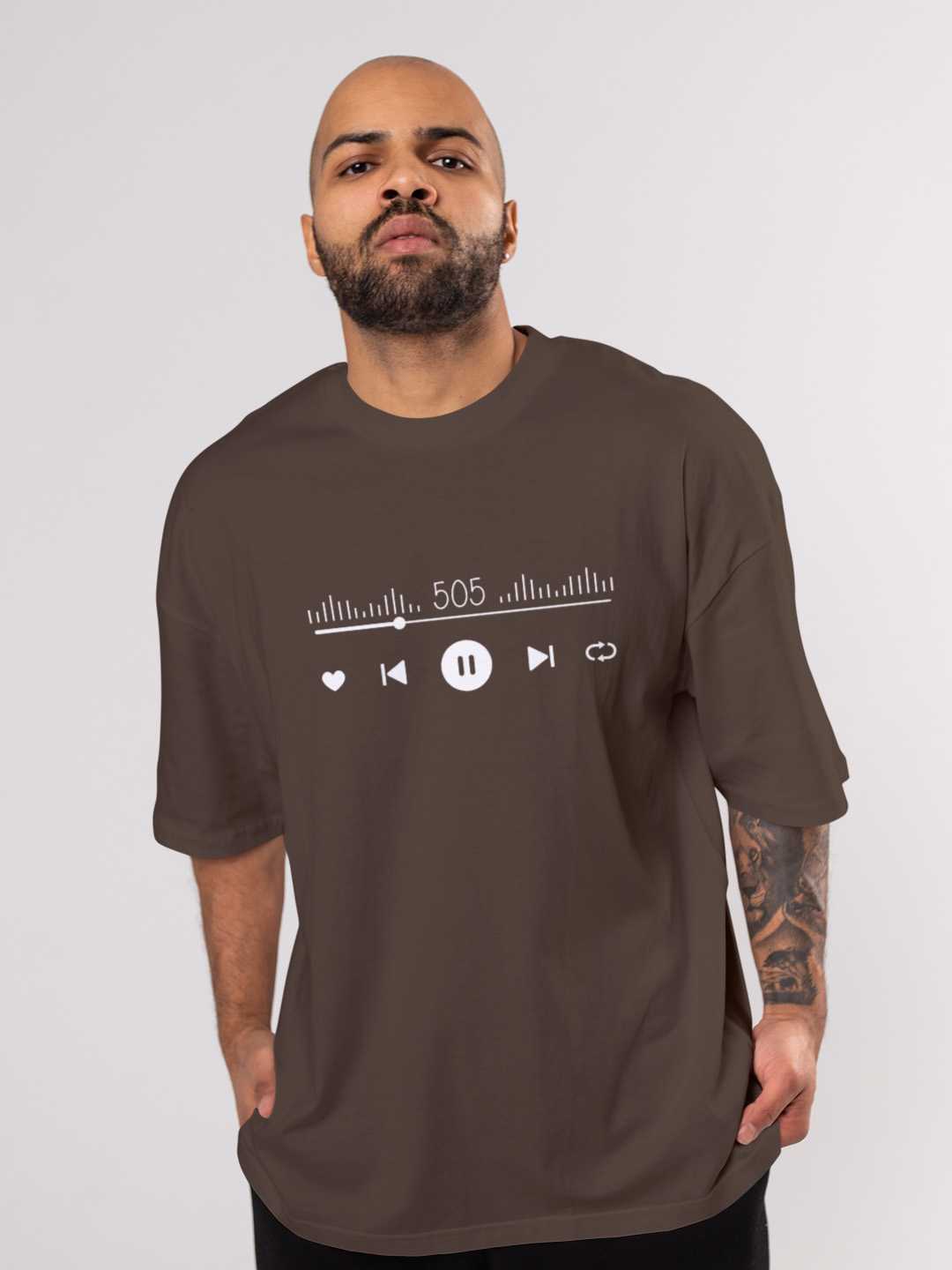 505 - Arctic Monkeys Music Oversized Unisex Tee