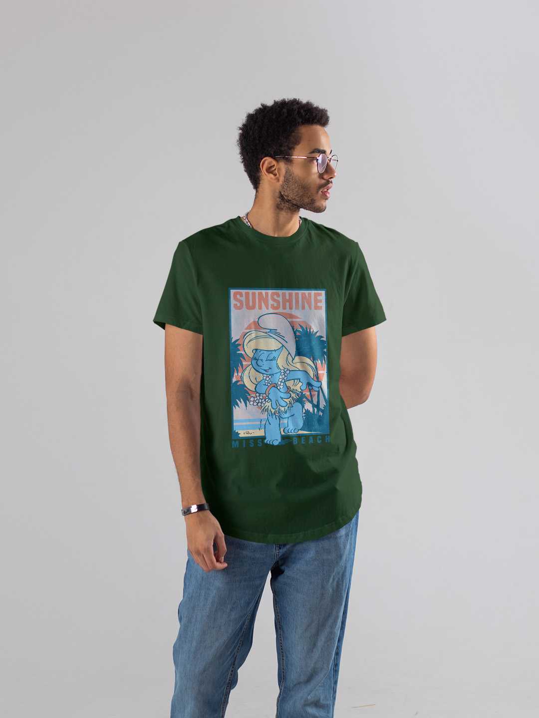 Miss Beach Sunshine Regular Graphic Tee