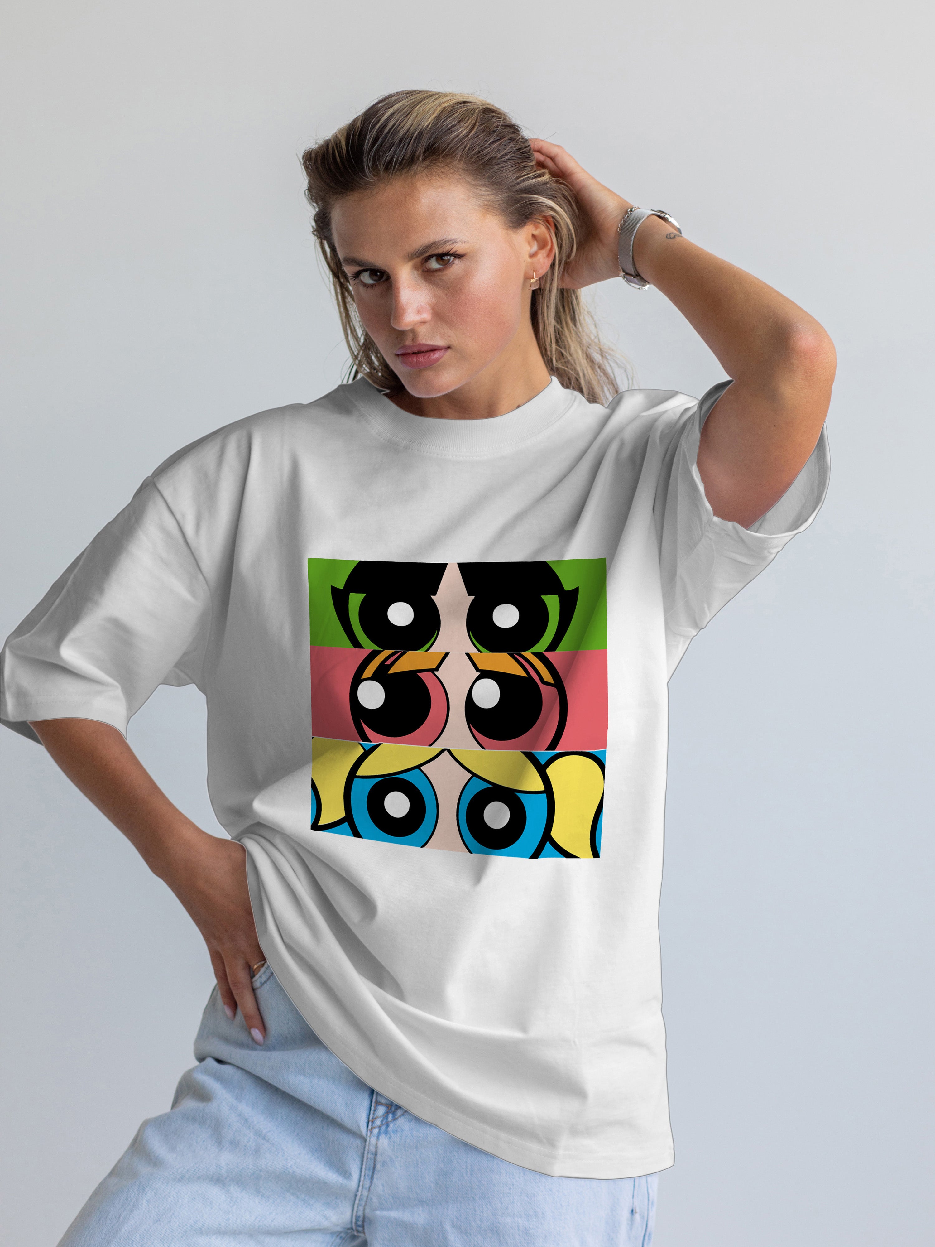 The Powerpuff Girls Oversized Tee