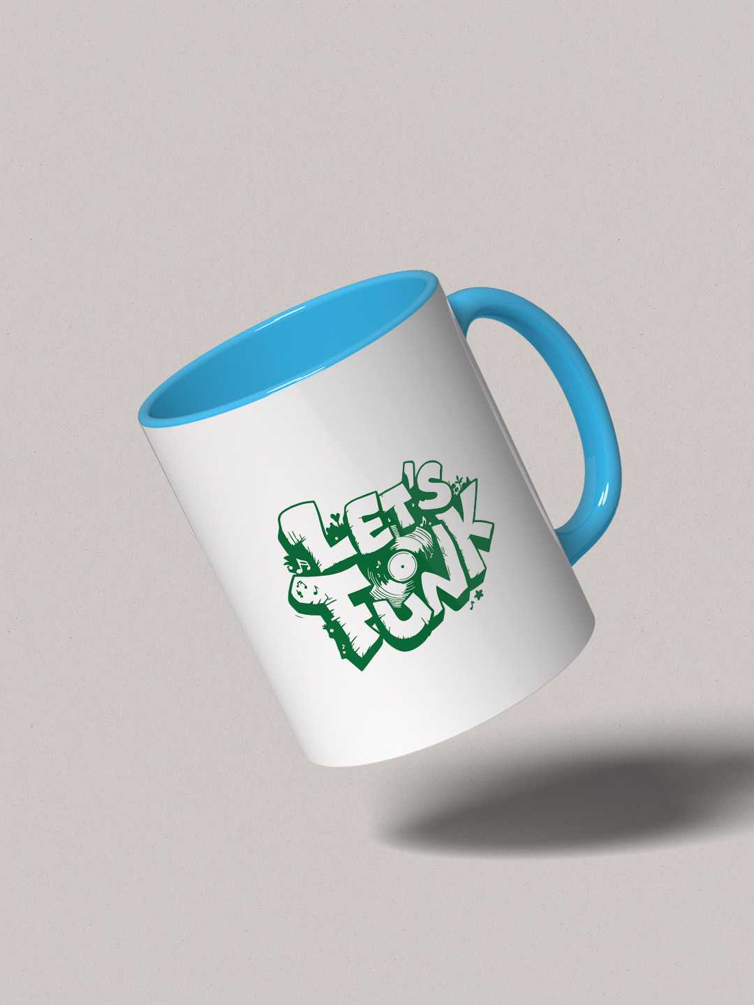Let's Funk Music Ceramic Mug