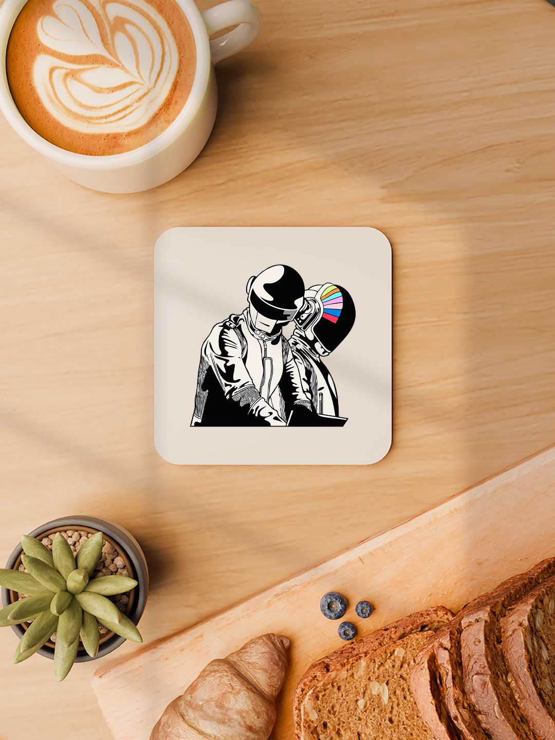 Lets Funk Graphic Coasters - Pack of 6