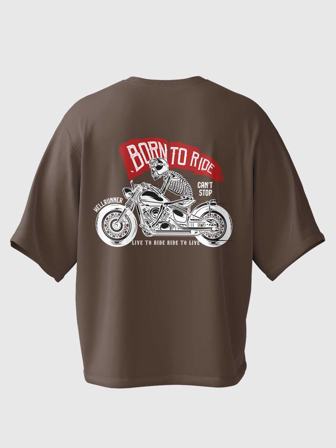 Born to Ride Oversized Tee