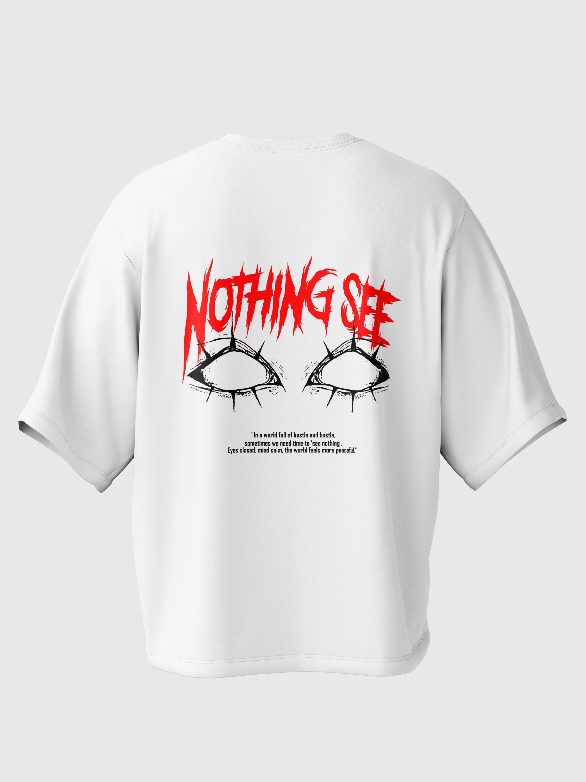 Nothing See Oversized Tee