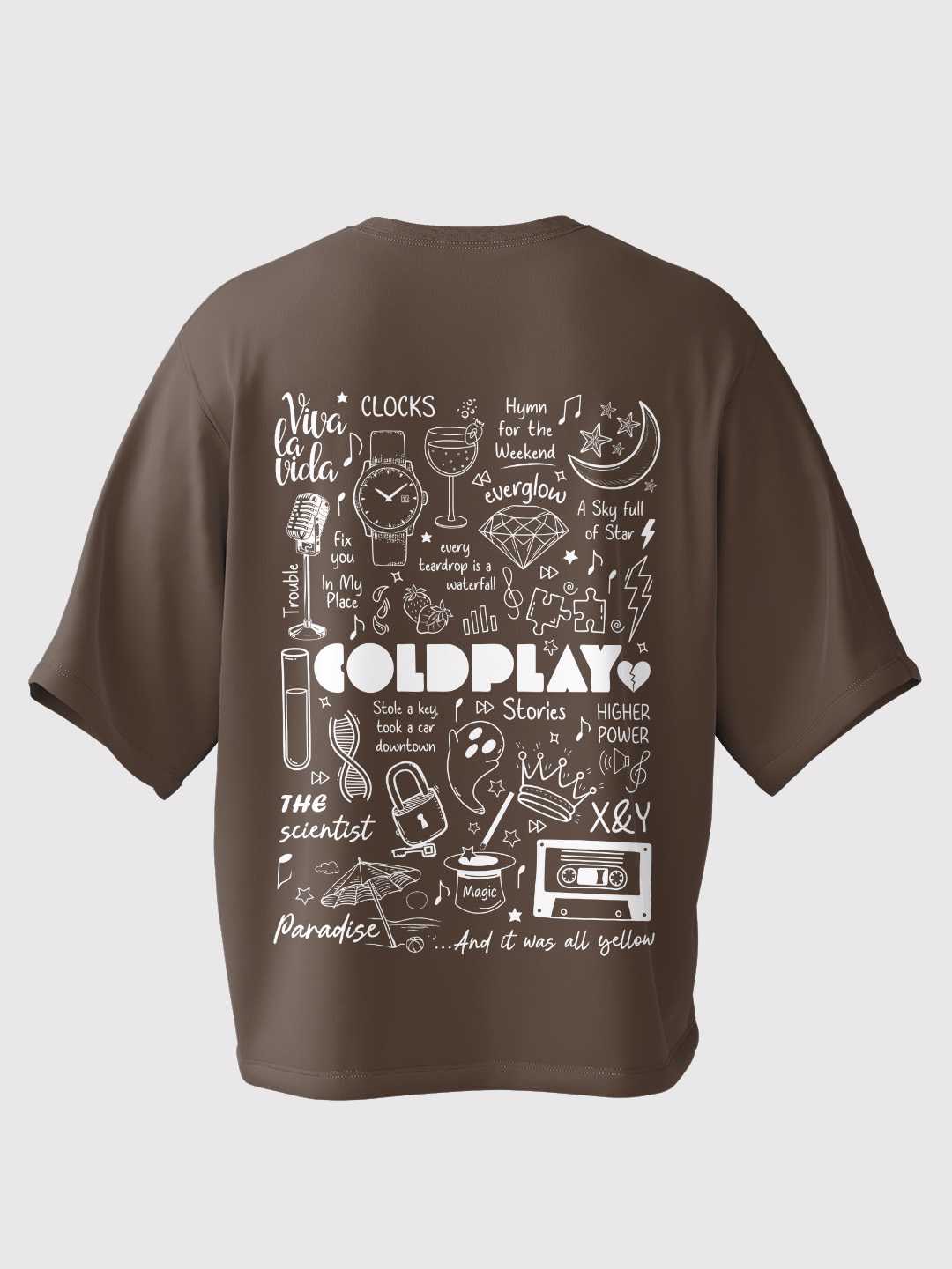 Coldplay Oversized Unisex Tee