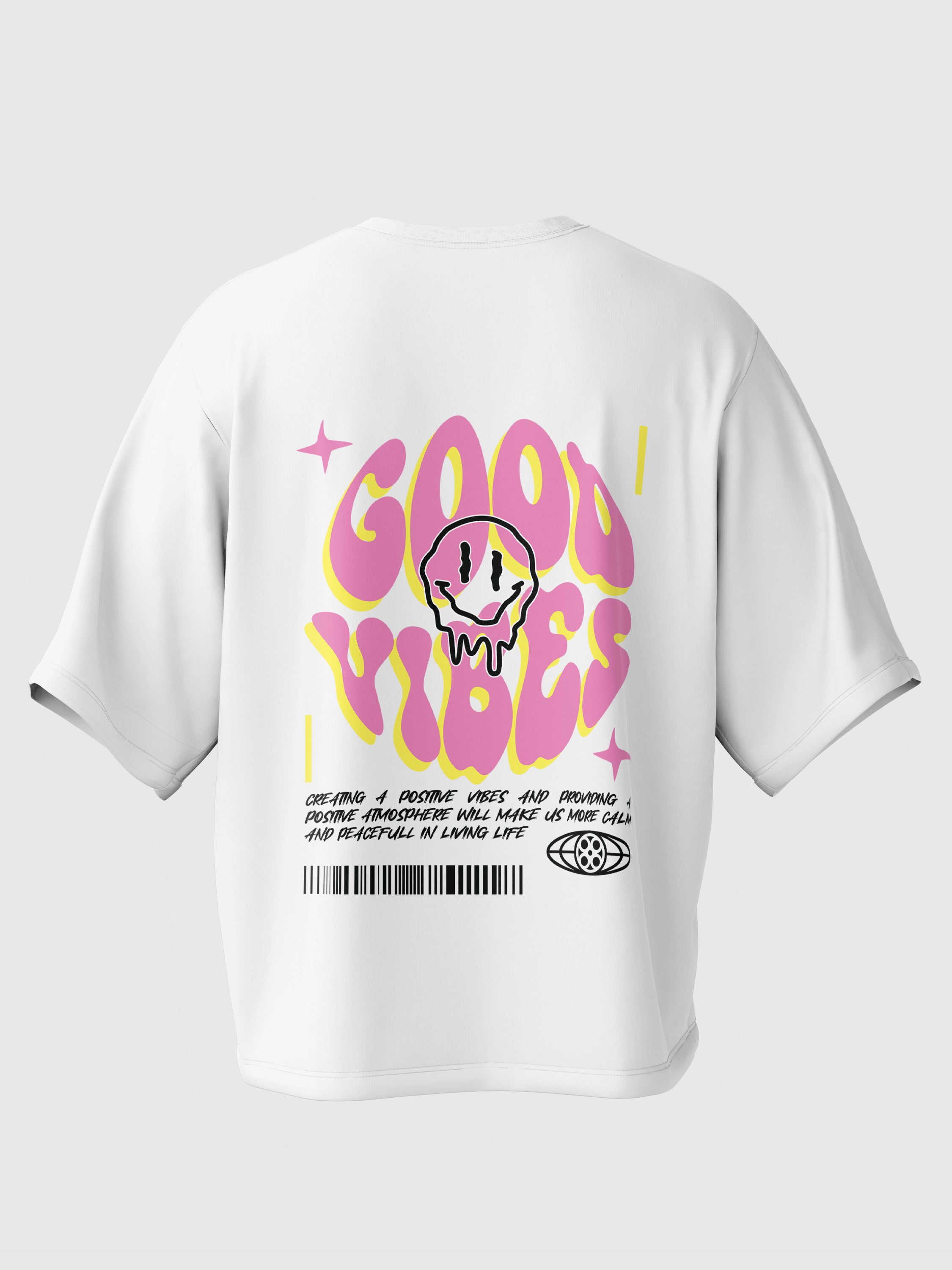 Good Vibes Oversized Tee